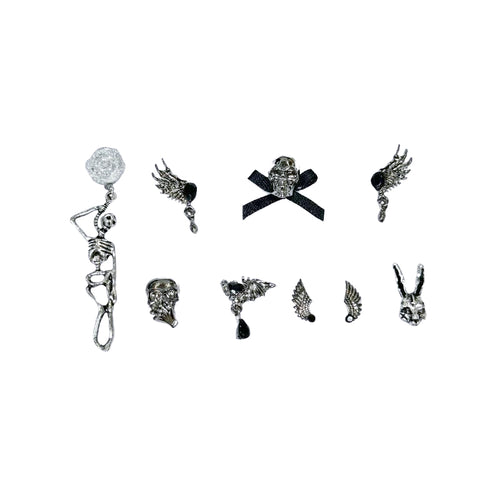 Dance With Skeleton-Shine Shine DIY Metal Nail Charms