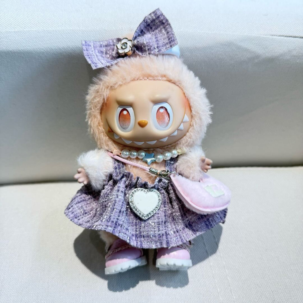 Necklace for 17cm Dolls (Labubu-Optimized Fit)