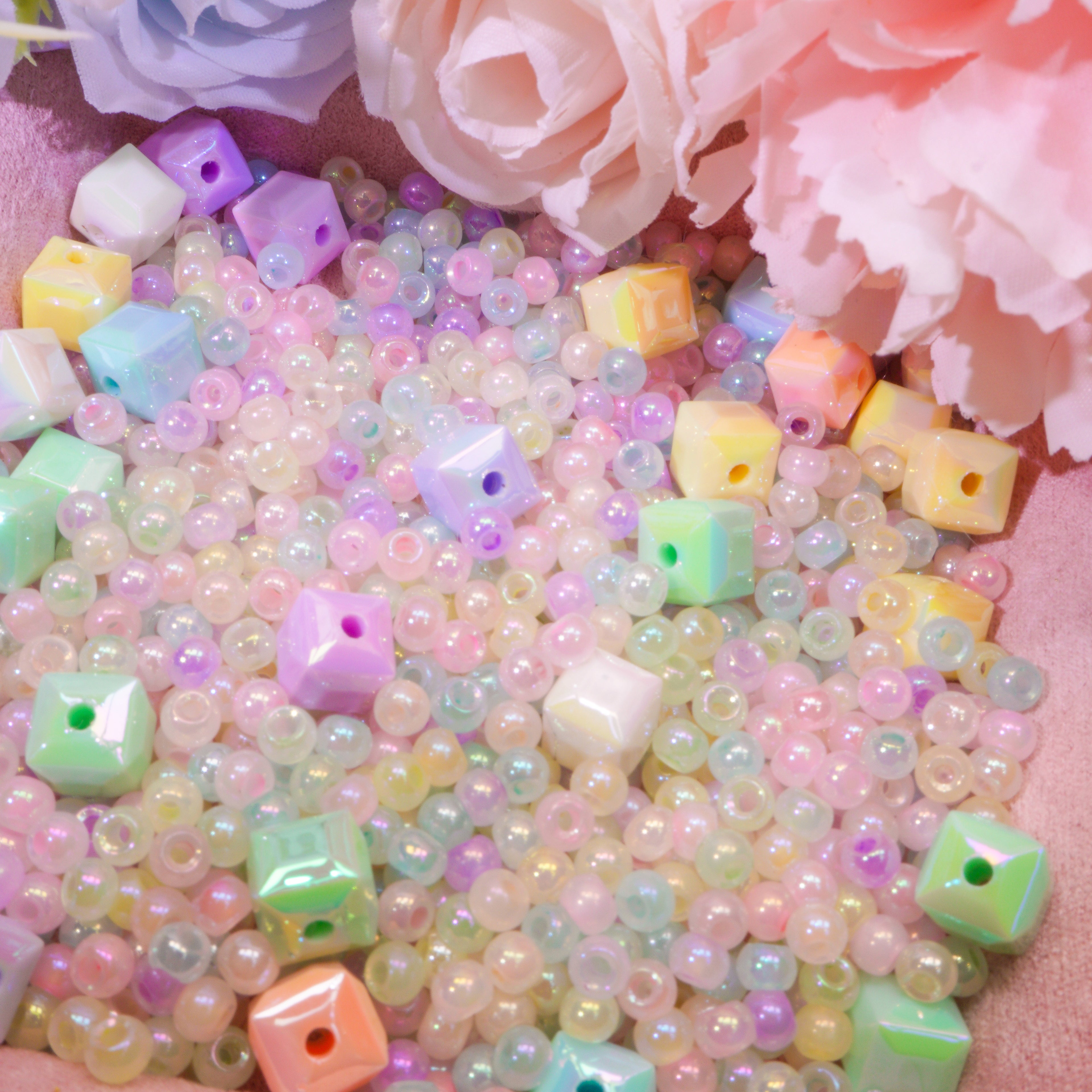 Sweet Pastel - seed beads mini beads