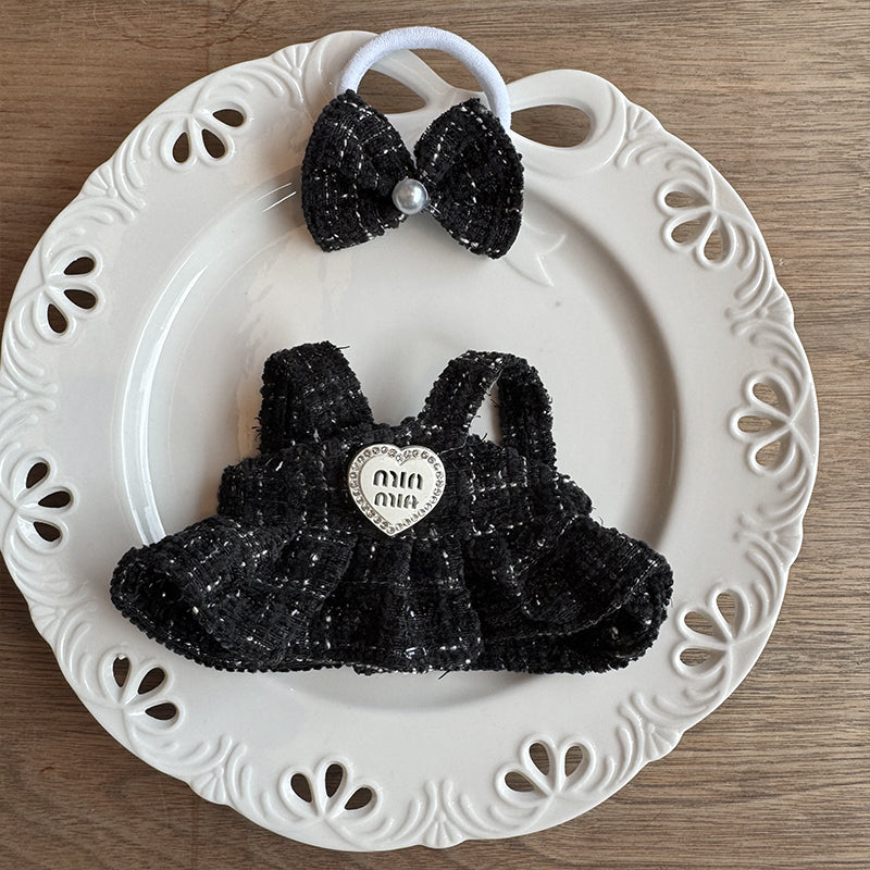 [WY-02]Mina Noire set-for 17cm Dolls (Labubu-Optimized Fit）