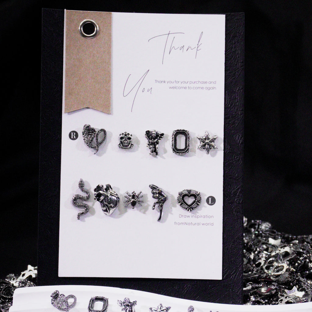 Viper's Embrace-Shine Shine DIY Metal  Nail Charms