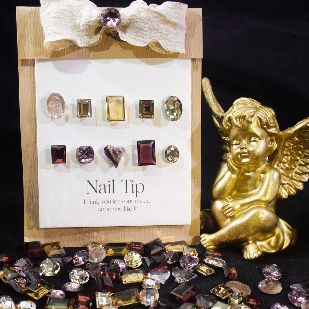 Hot Chocolate-Shine Shine DIY K9 Nail Charms