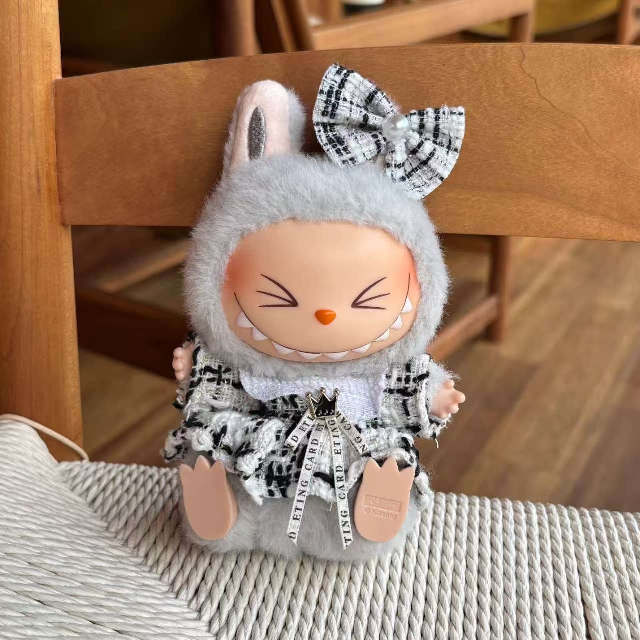 Cardington Lolita set-for 17cm Dolls (Labubu-Optimized Fit)