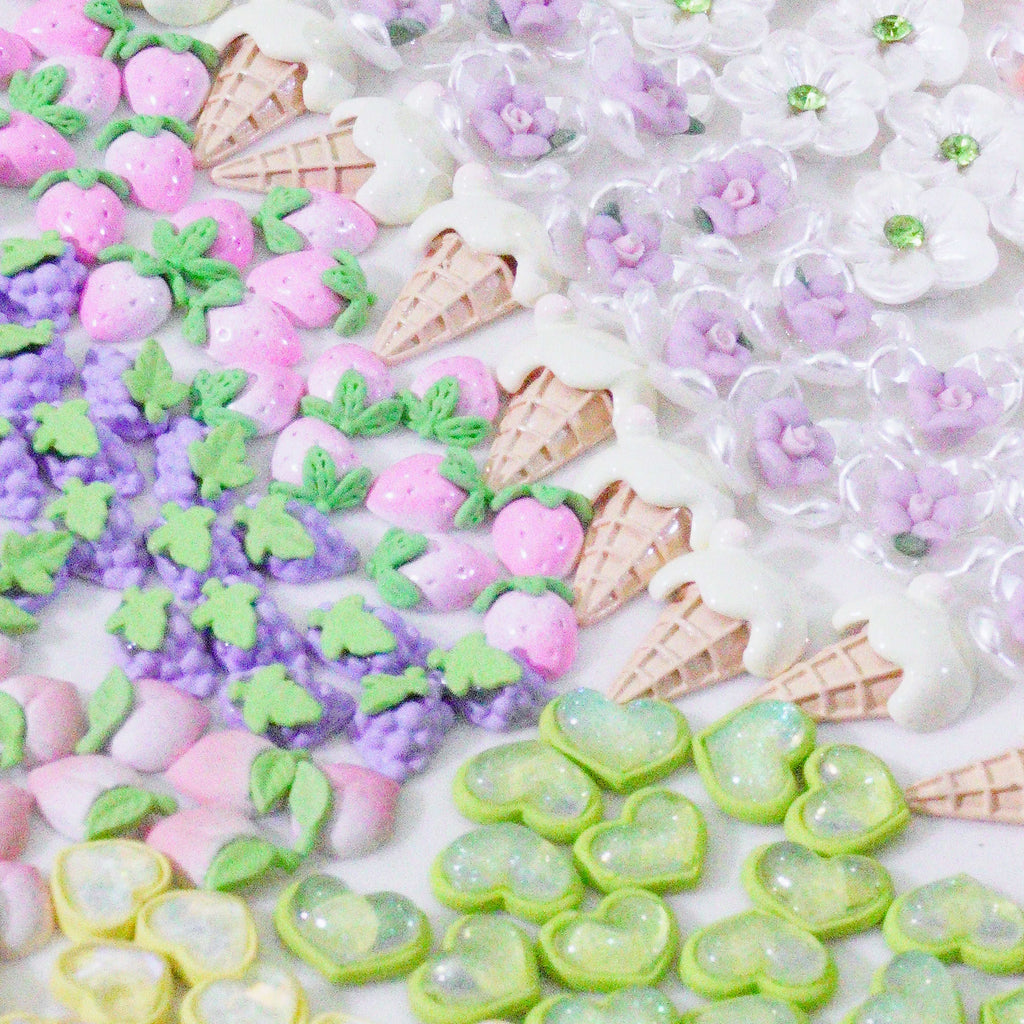 Fruit Salad-Shine Shine DIY Metal Nail Charms