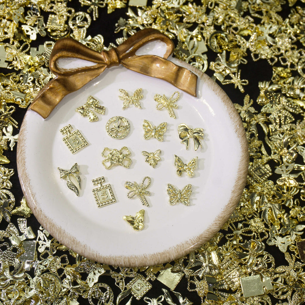 Aureate Dazzle-Shine Shine DIY Metal Nail Charms