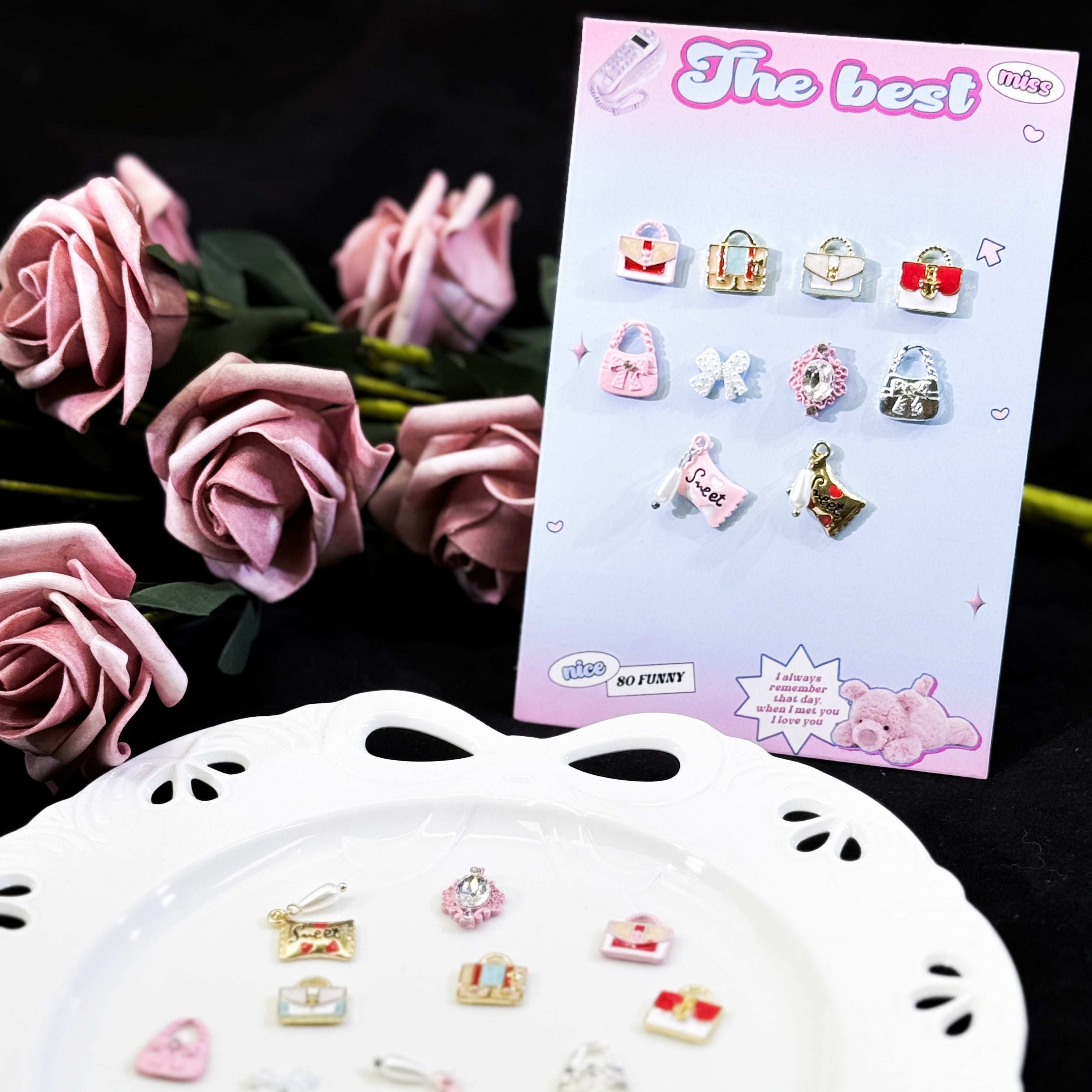 Carry Cutie-Shine Shine DIY Metal Nail Charms