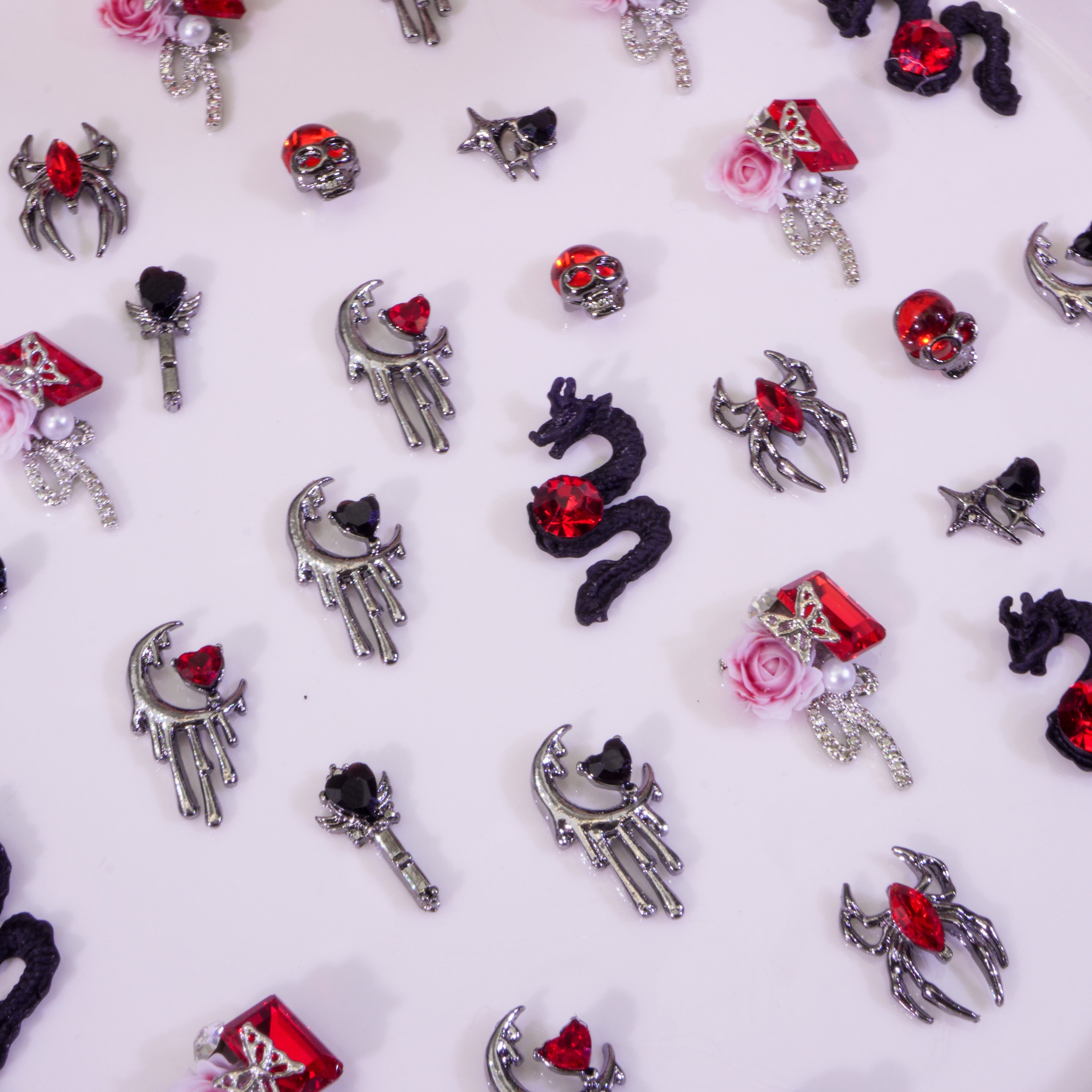 Dark Elf-Shine Shine DIY Metal Nail Charms