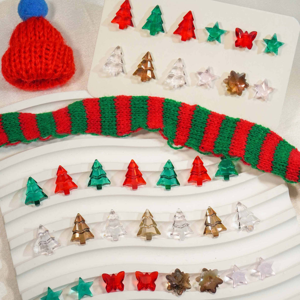 Crystal Christmas-Shine Shine DIY Metal  Nail Charms