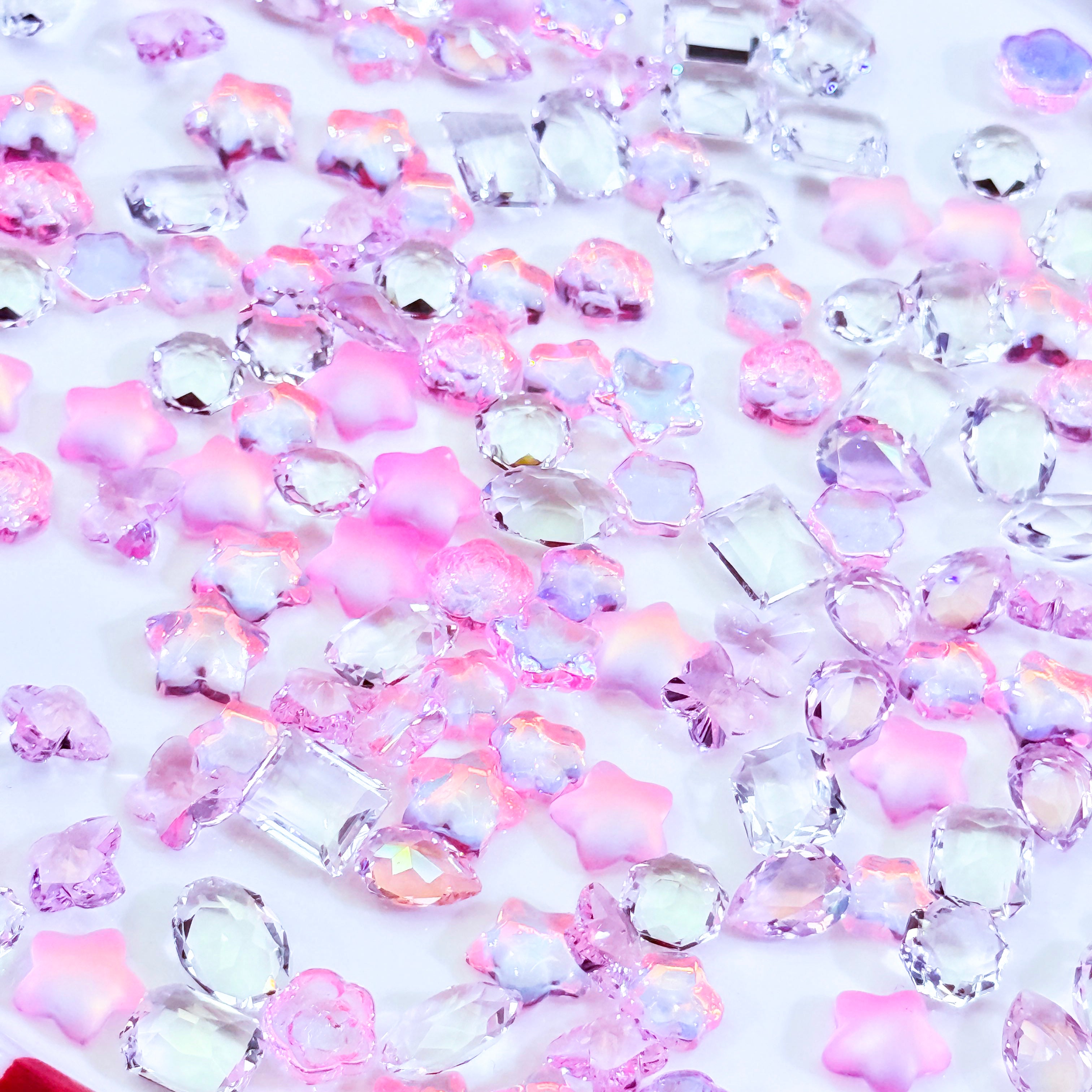 Cotton Candy-Shine Shine DIY Glass Nail Charms