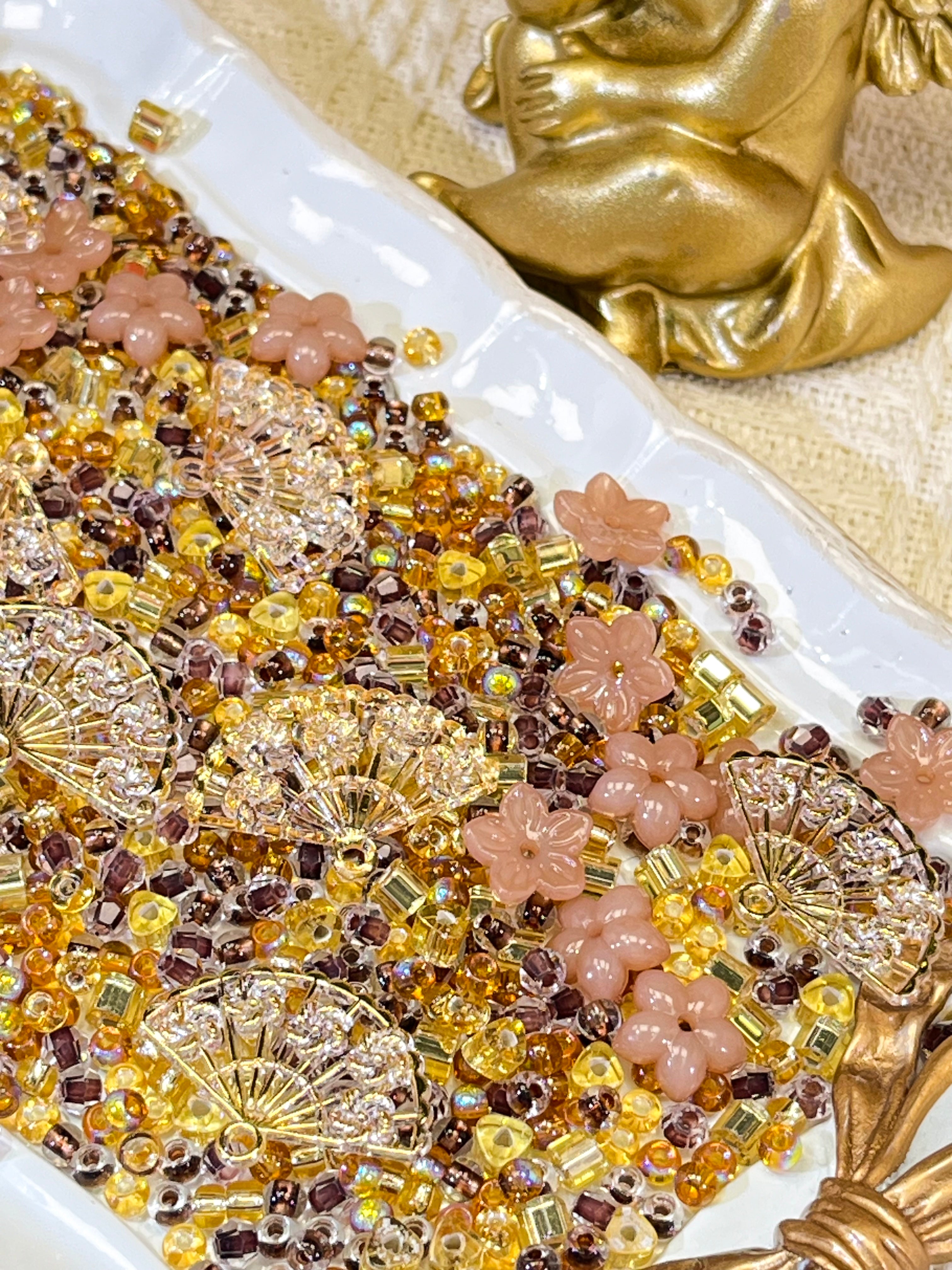 Vintage Luxe - Cuentas de semillas Mini cuentas de alta calidad - Shine Shine DIY