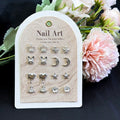 Silver Dream-Shine Shine DIY Glass Nail Charms