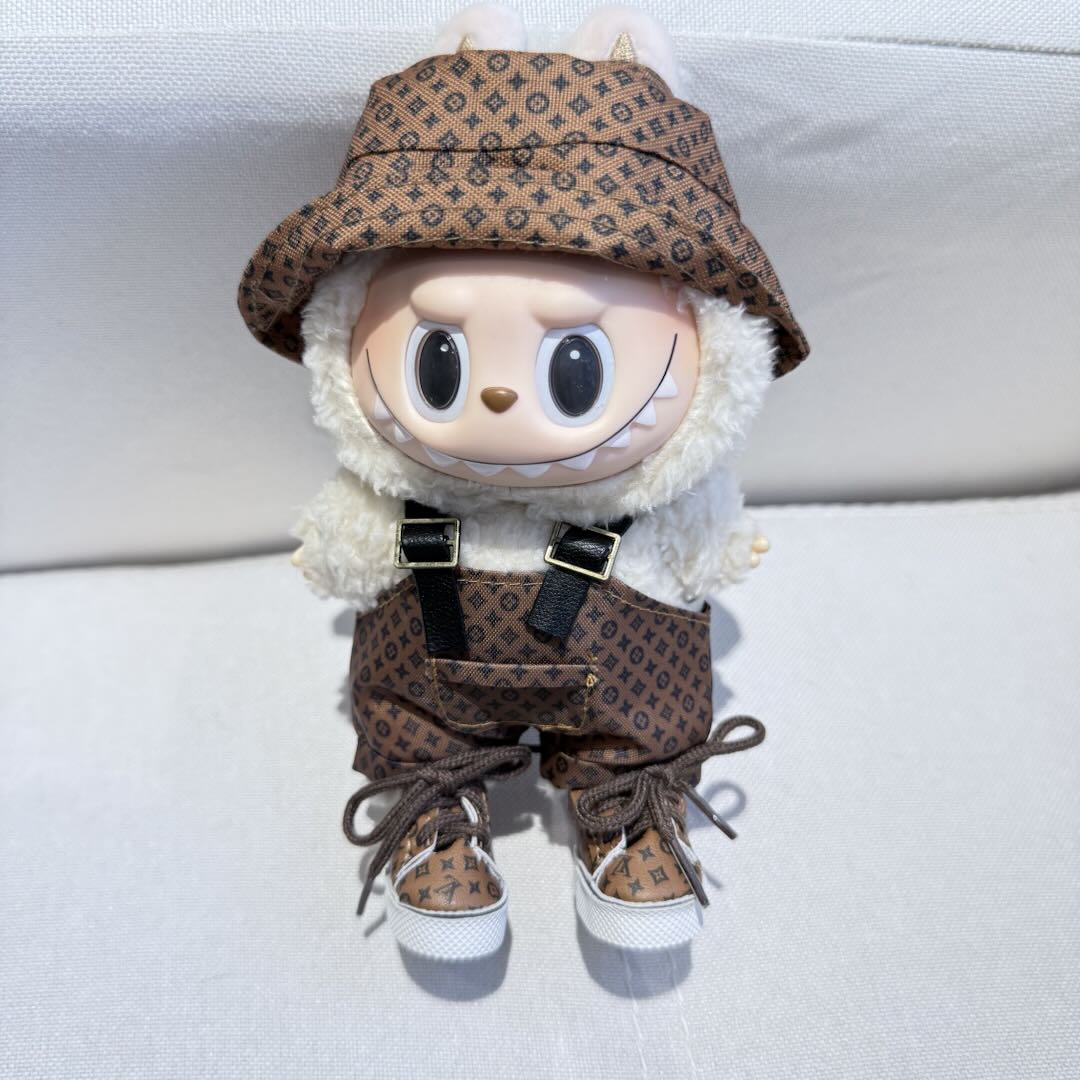 [WY-35]LU Leather set-for 17cm Dolls (Labubu-Optimized Fit）