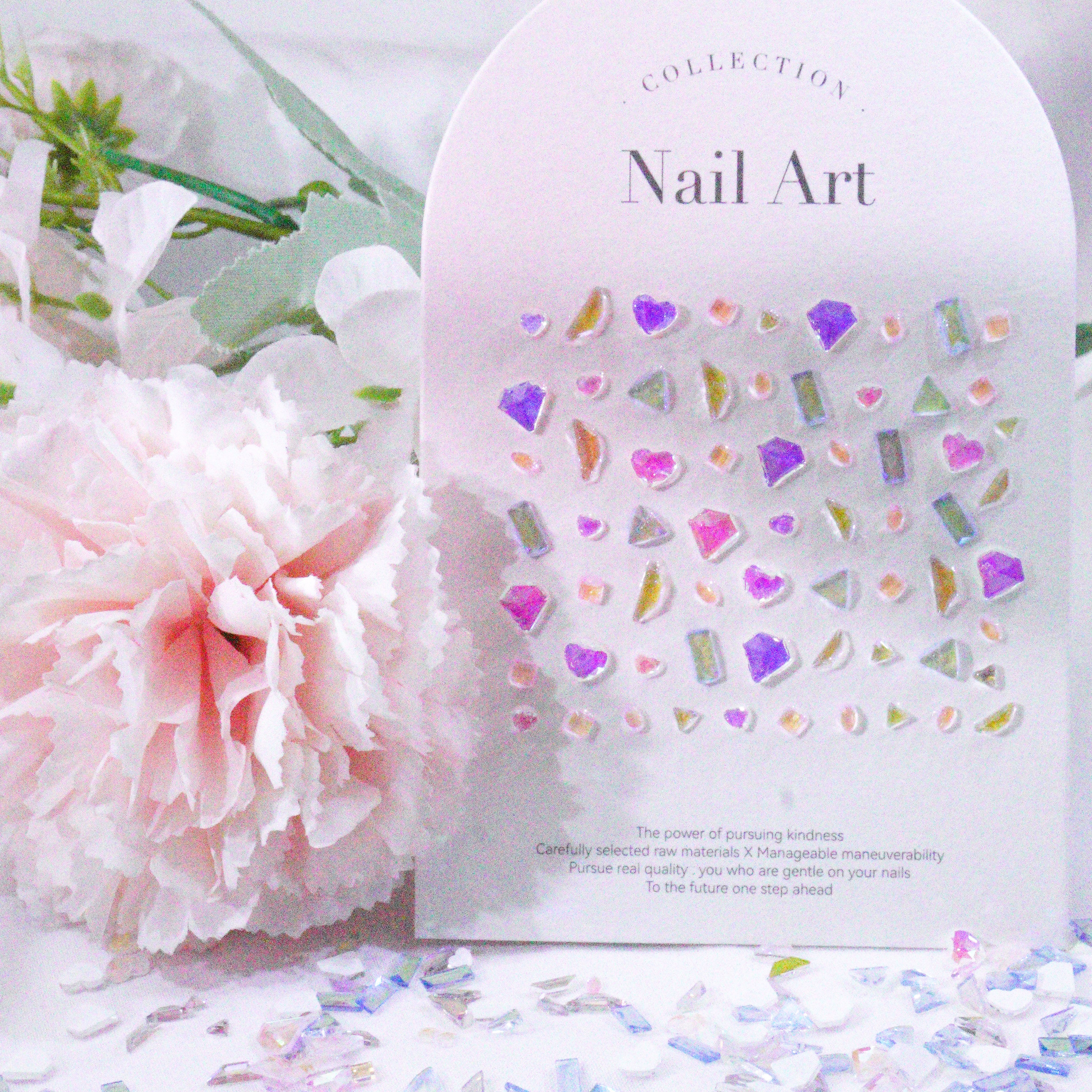 Sparkling Love -Shine Shine DIY Glass Nails Charms