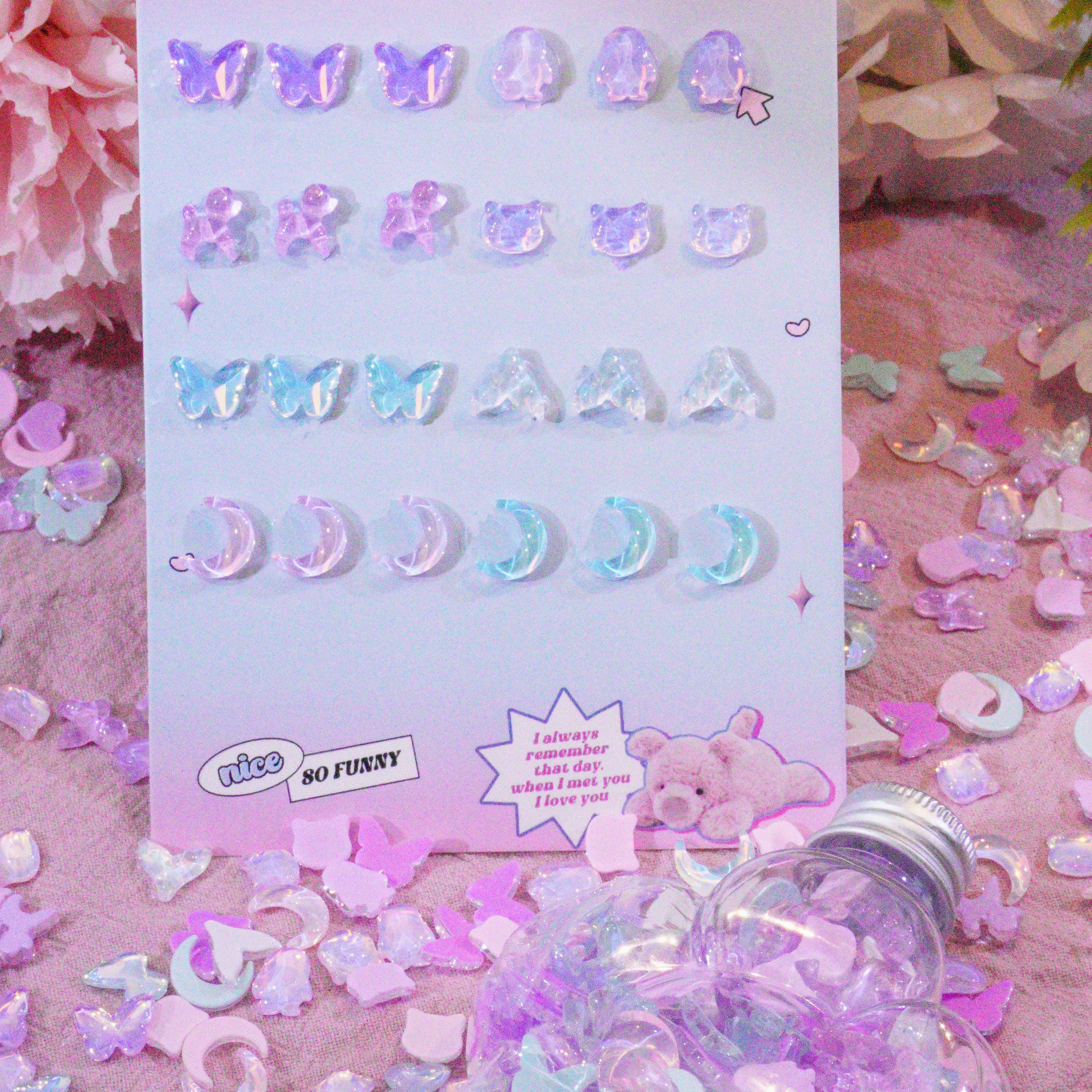Fairy Tale-Shine Shine DIY Glass Nail Charms