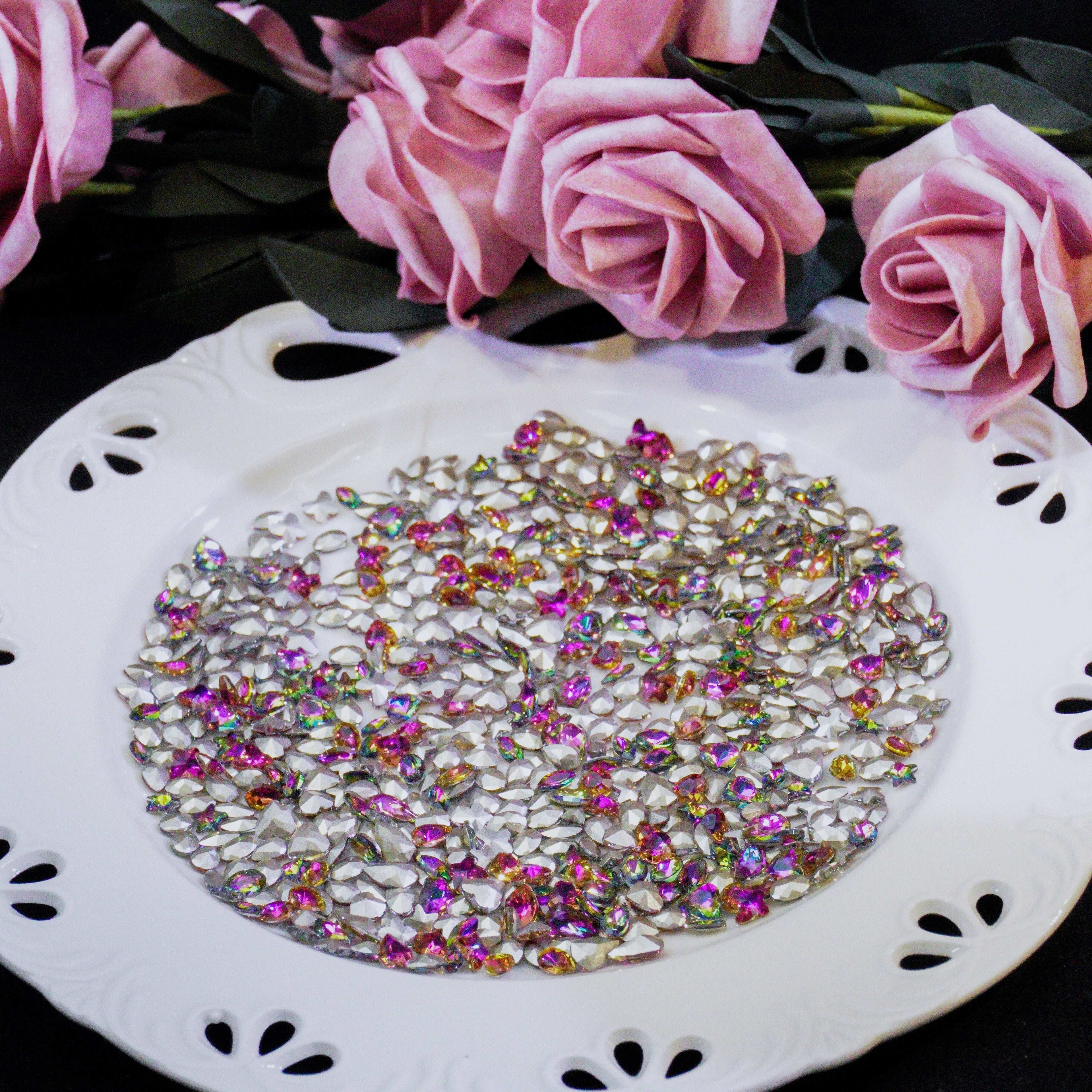 Sunset Sugar-Shine Shine DIY Glass Nail Charms