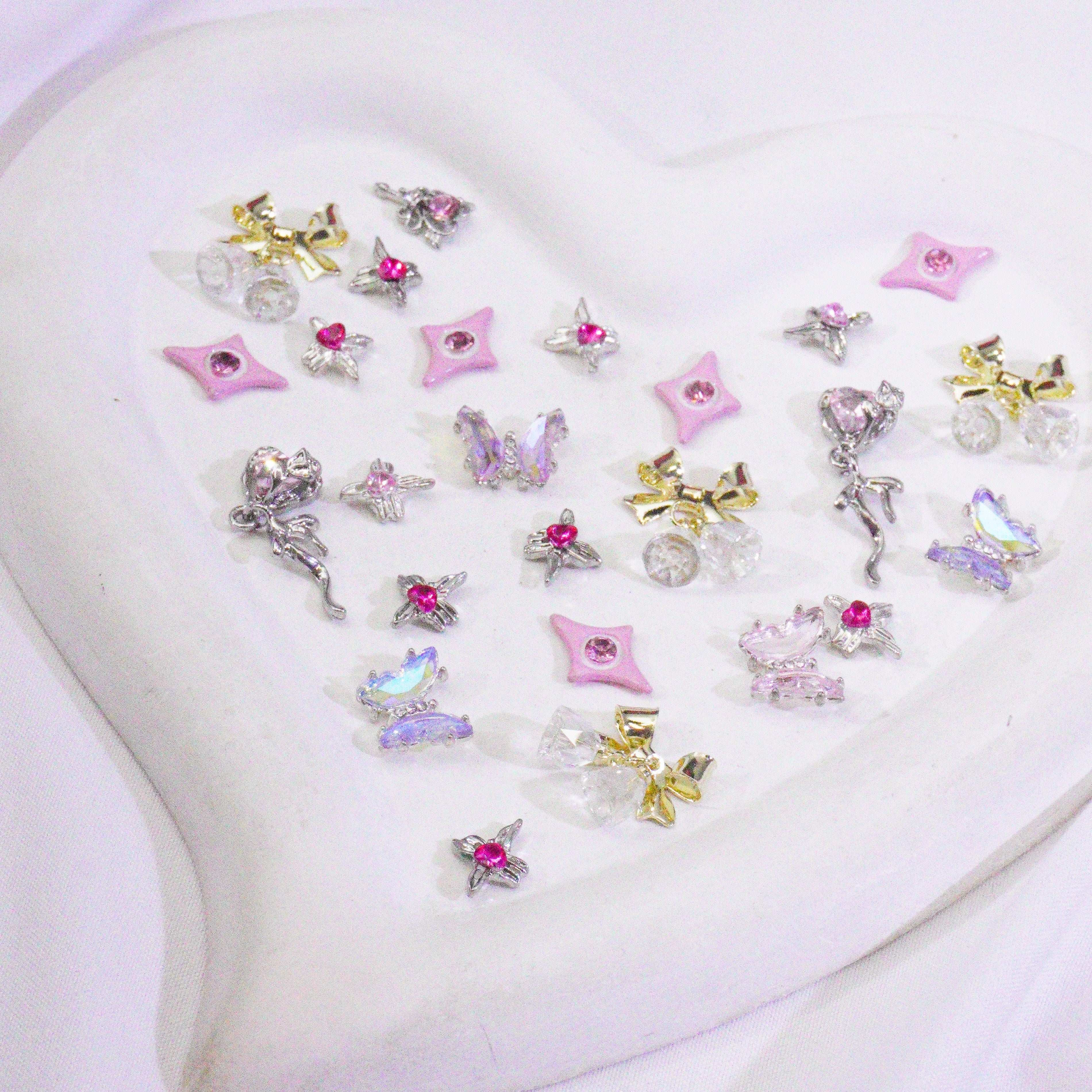 Tinker Bell-Shine Shine DIY Metal Nail Charms