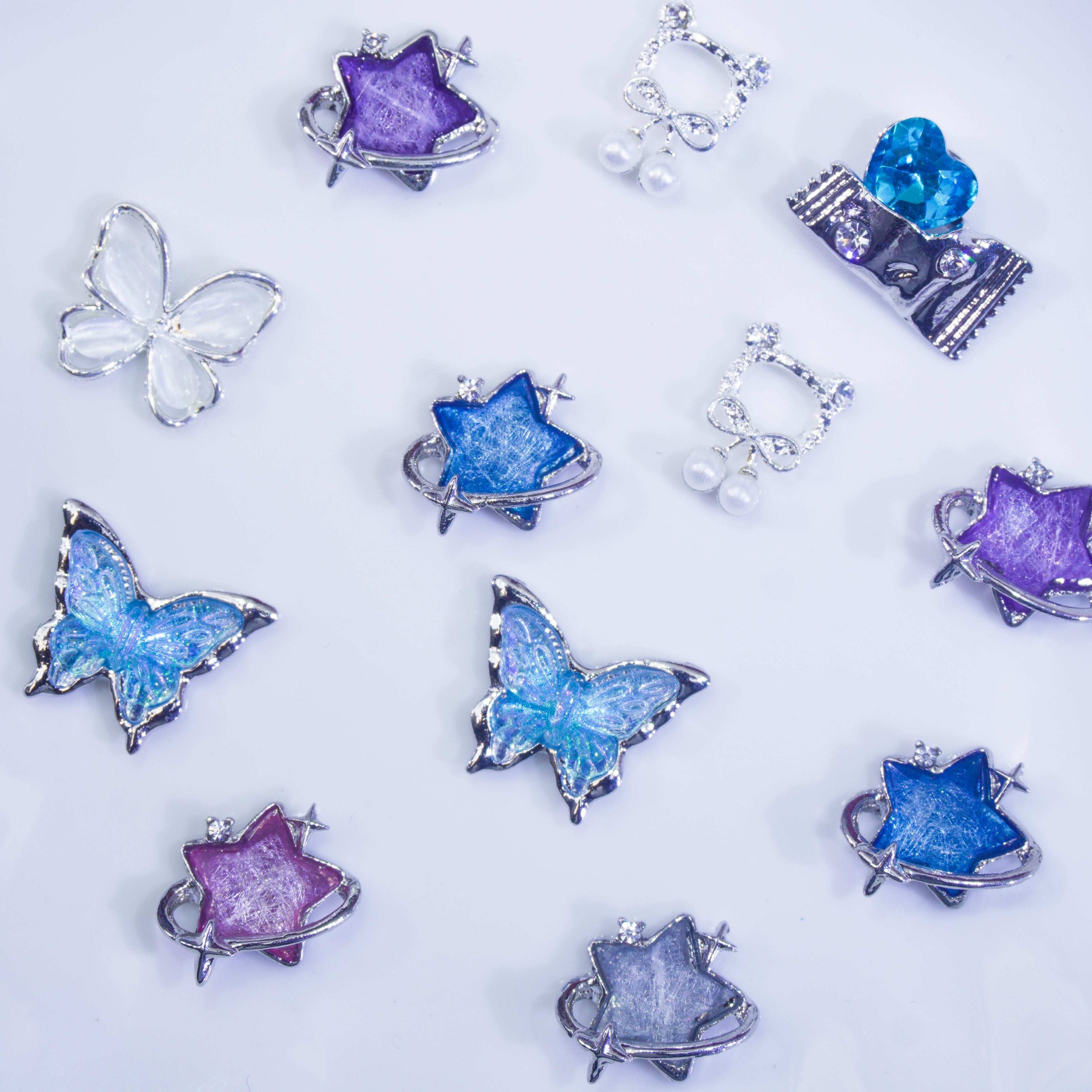 Magic Star Dreams- Shine Shine DIY  Metal Nail Charms