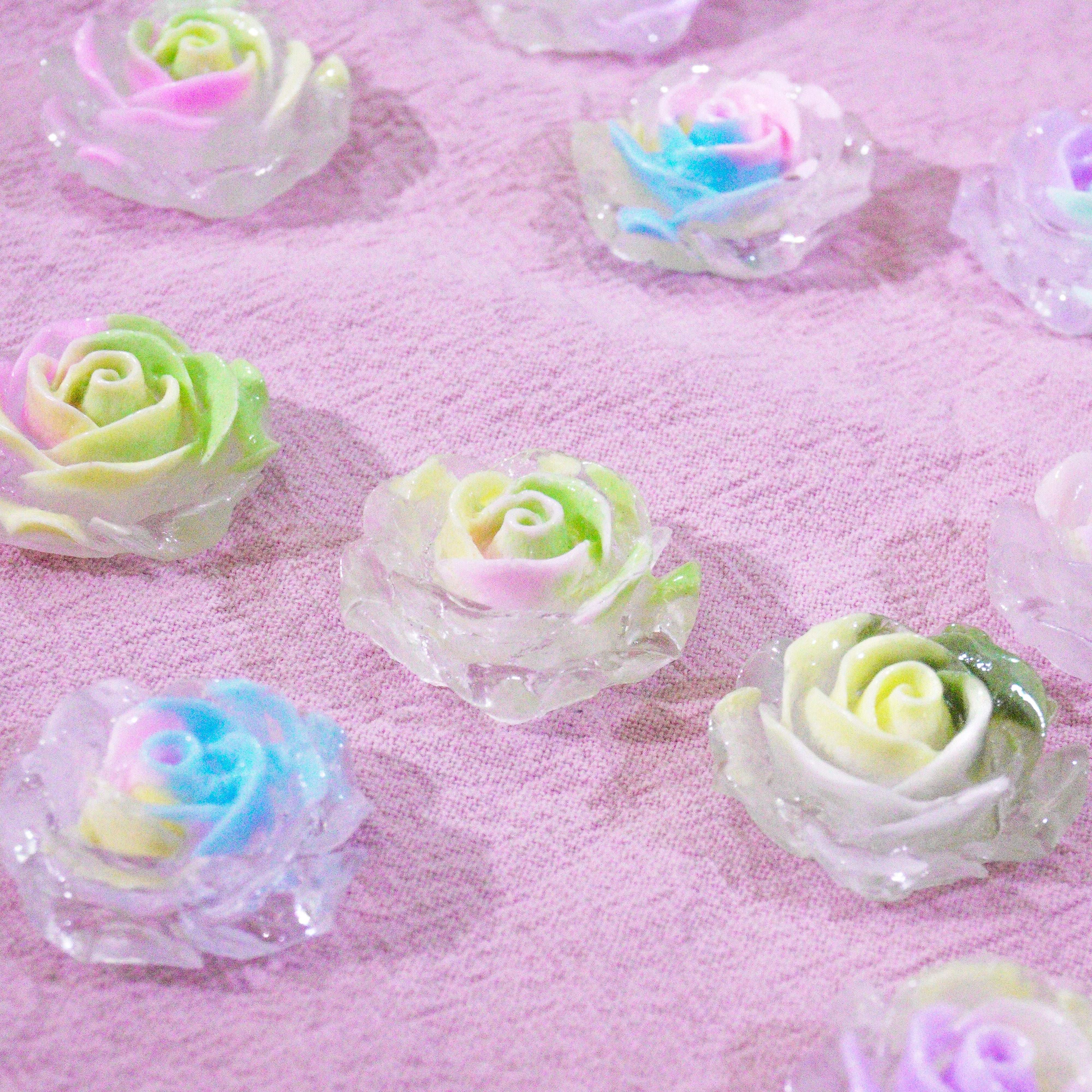 Vibrant Blossom - Shine Shine DIY Resin Nail Charms