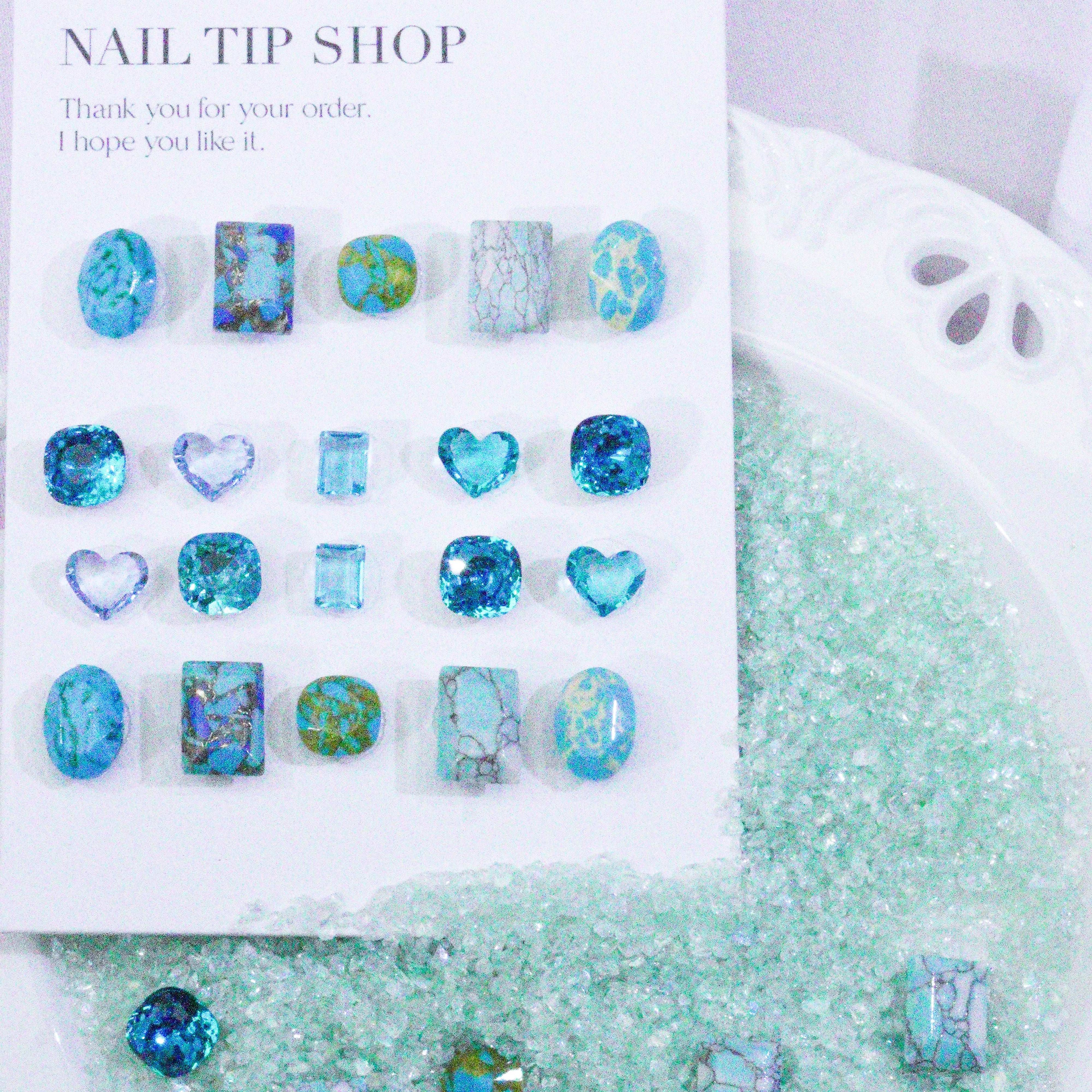 Blue Planet-Shine Shine k9 DIY Nail Charms