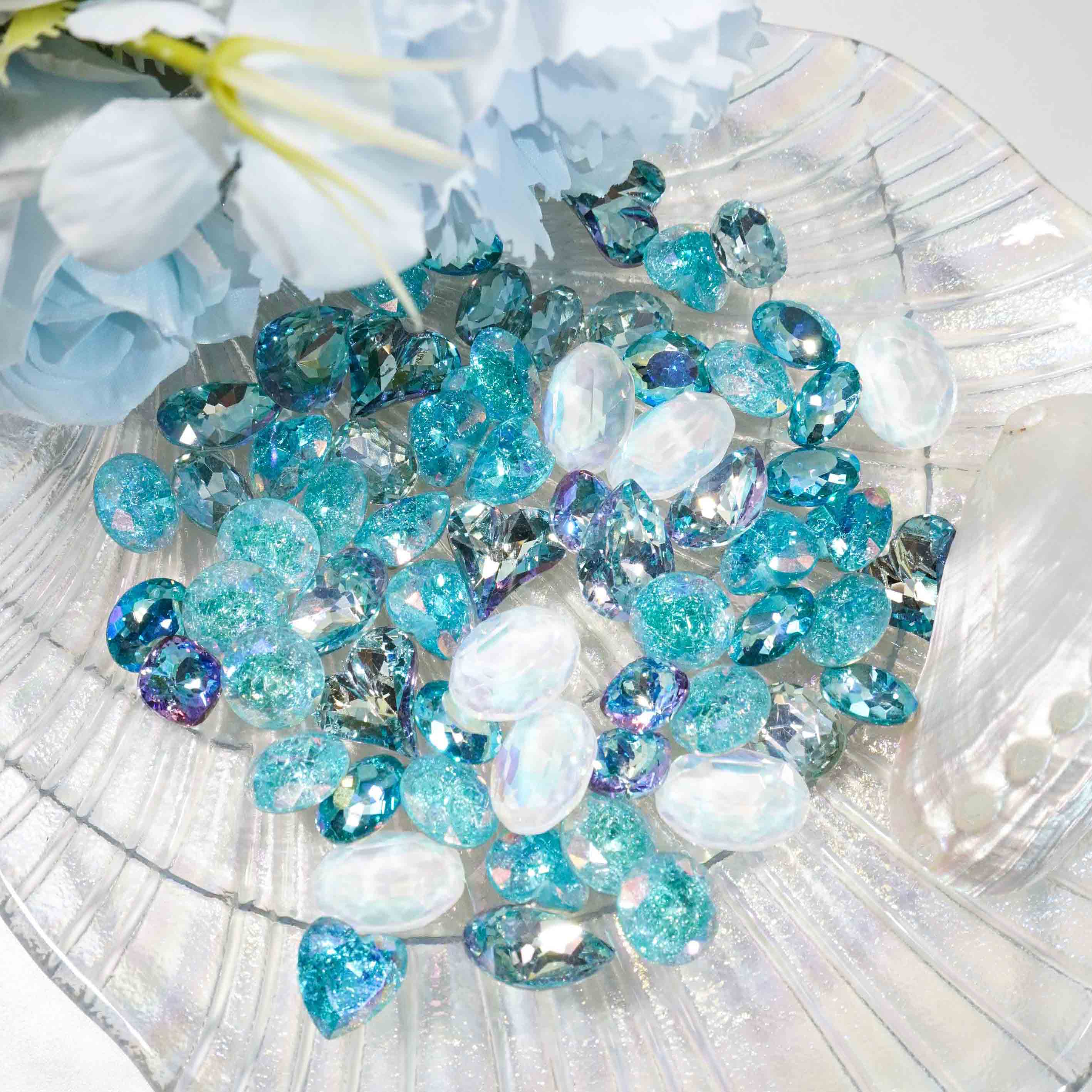 Ocean Breeze-Shine Shine DIY K9 Nails/Charms