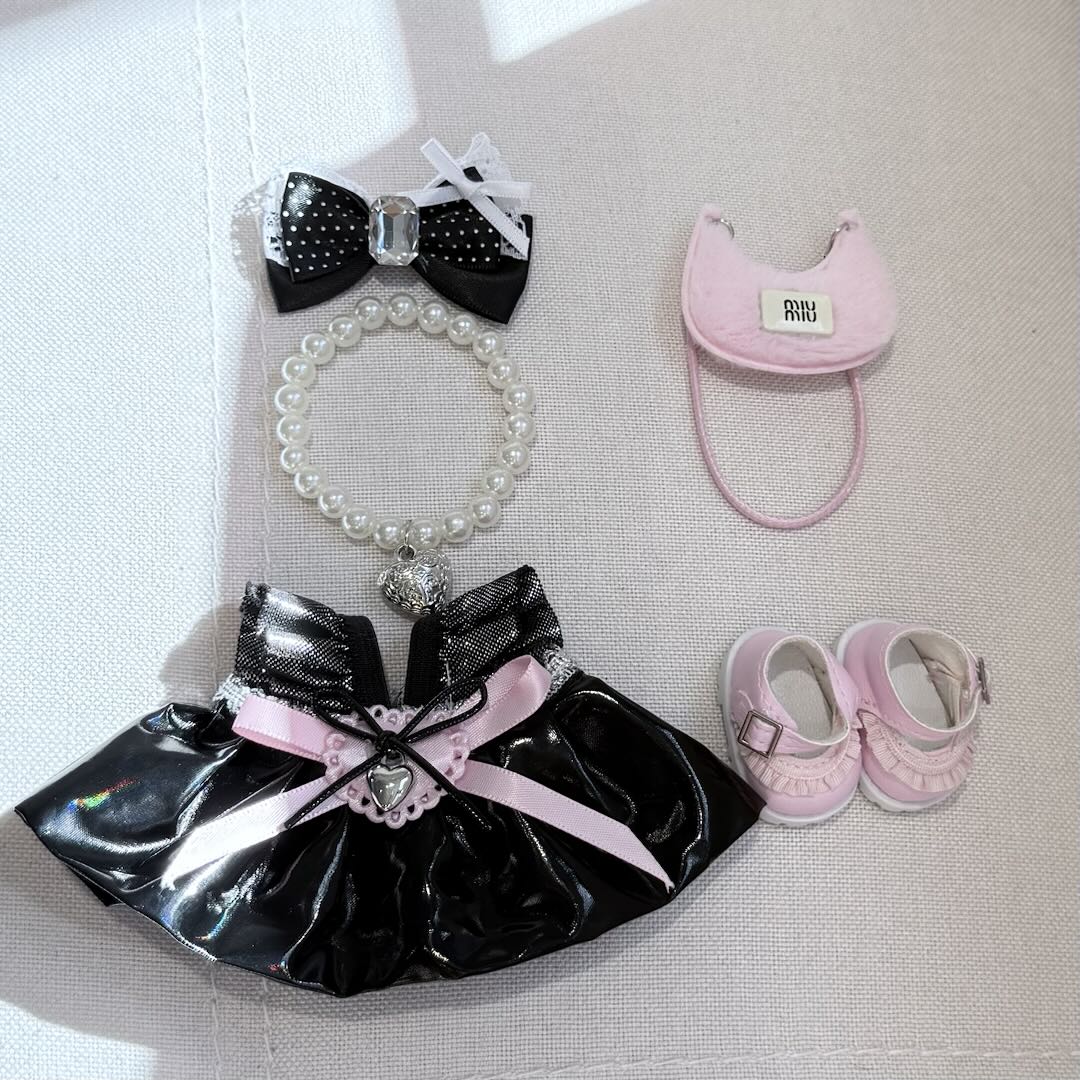 [WY-55]Pink Stardust Set-for 17cm Dolls (Labubu-Optimized Fit)