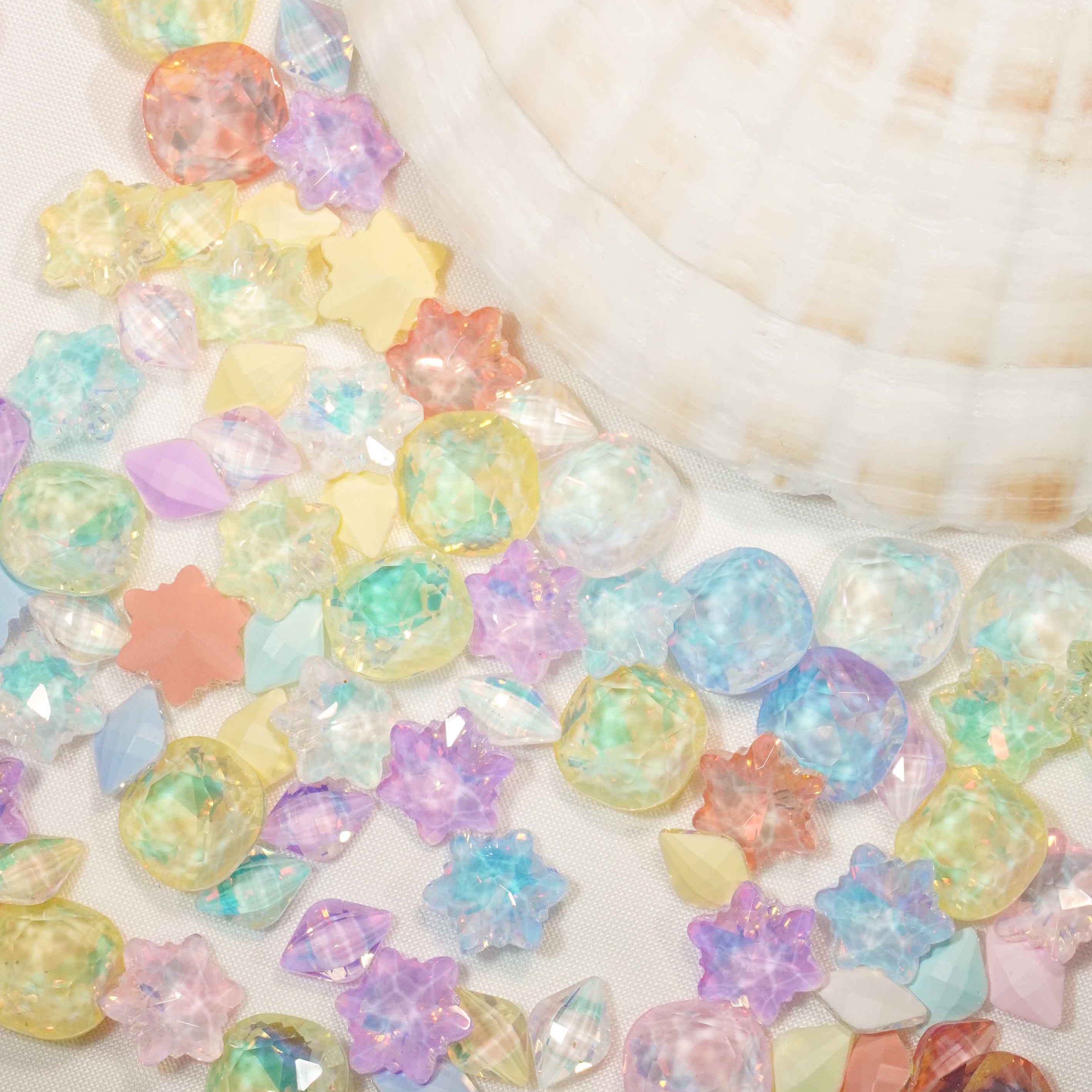 Caramel Macaron-Shine Shine DIY Nails/Charms