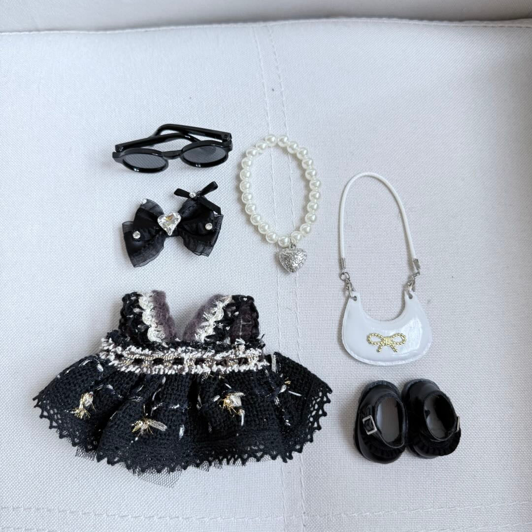 [WY-57]Moon Petal Set-for 17cm Dolls (Labubu-Optimized Fit)