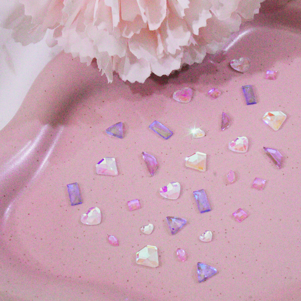 Sparkling Love -Shine Shine DIY Glass Nails Charms