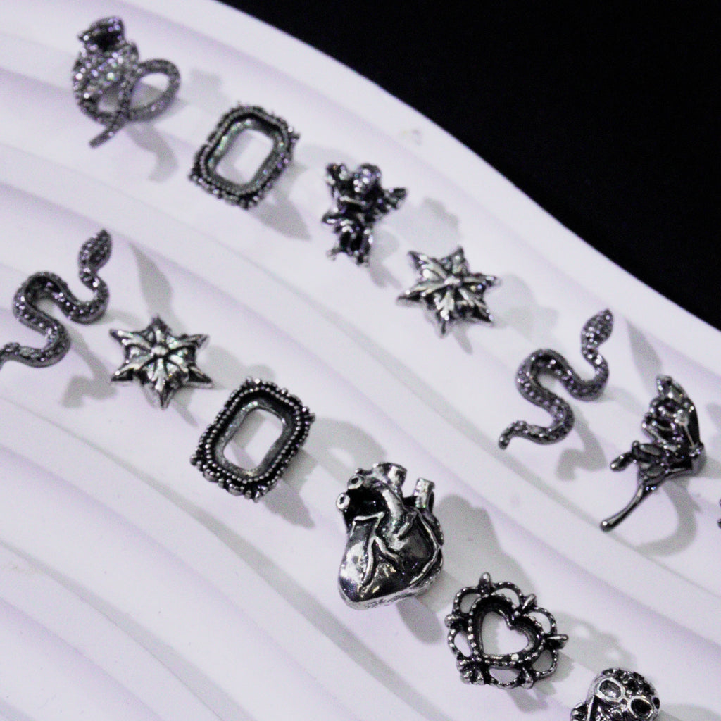 Viper's Embrace-Shine Shine DIY Metal  Nail Charms