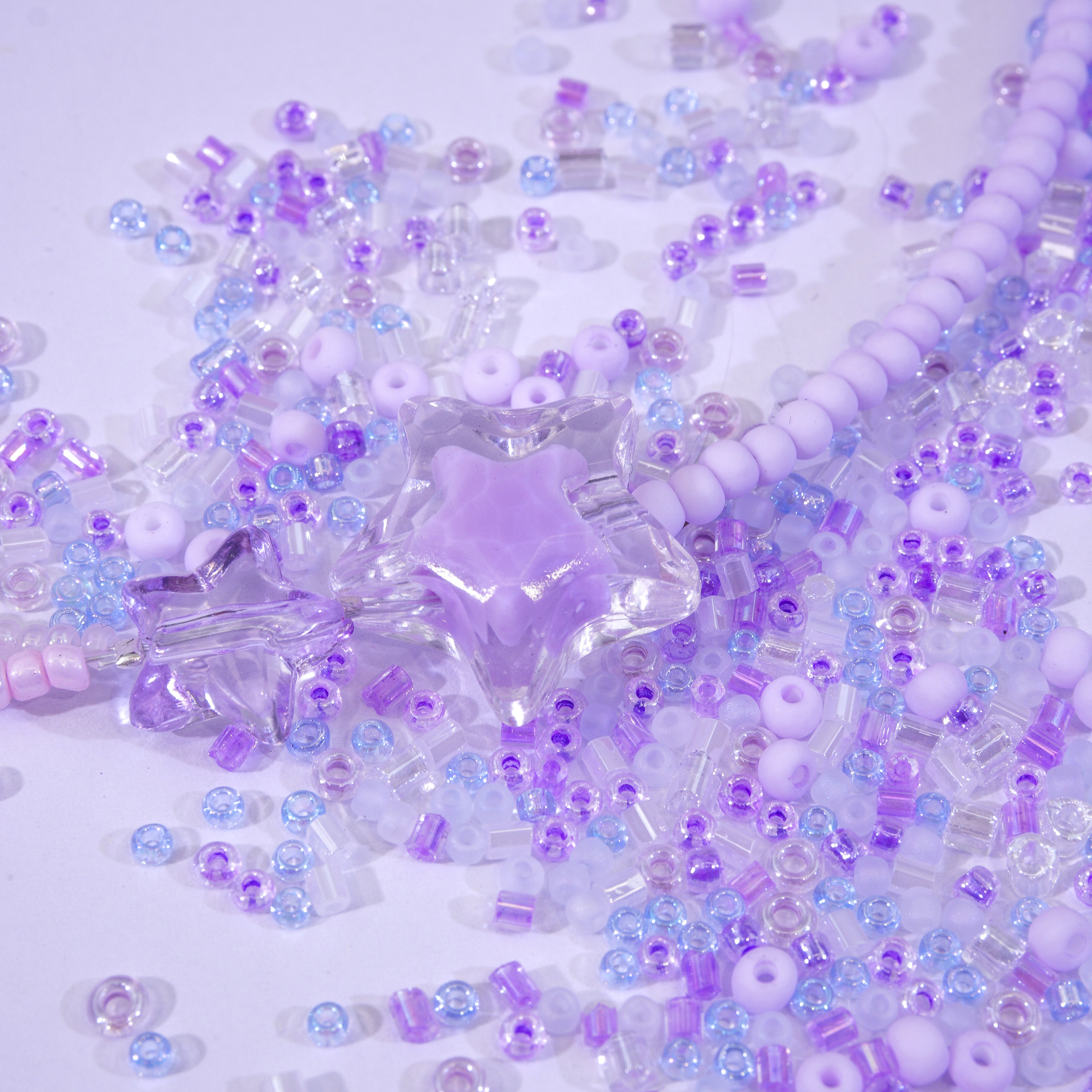 Gelatina de uva - mini cuentas de semillas