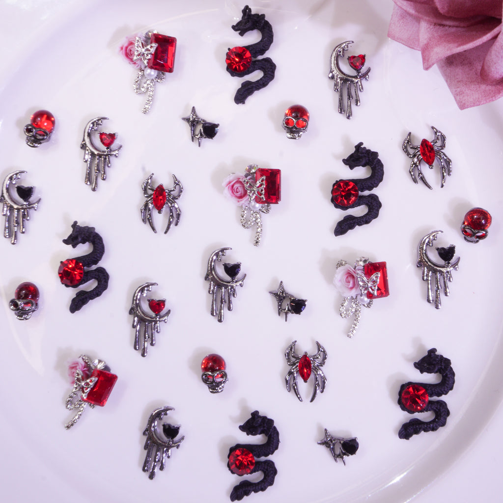 Dark Elf-Shine Shine DIY Metal Nail Charms