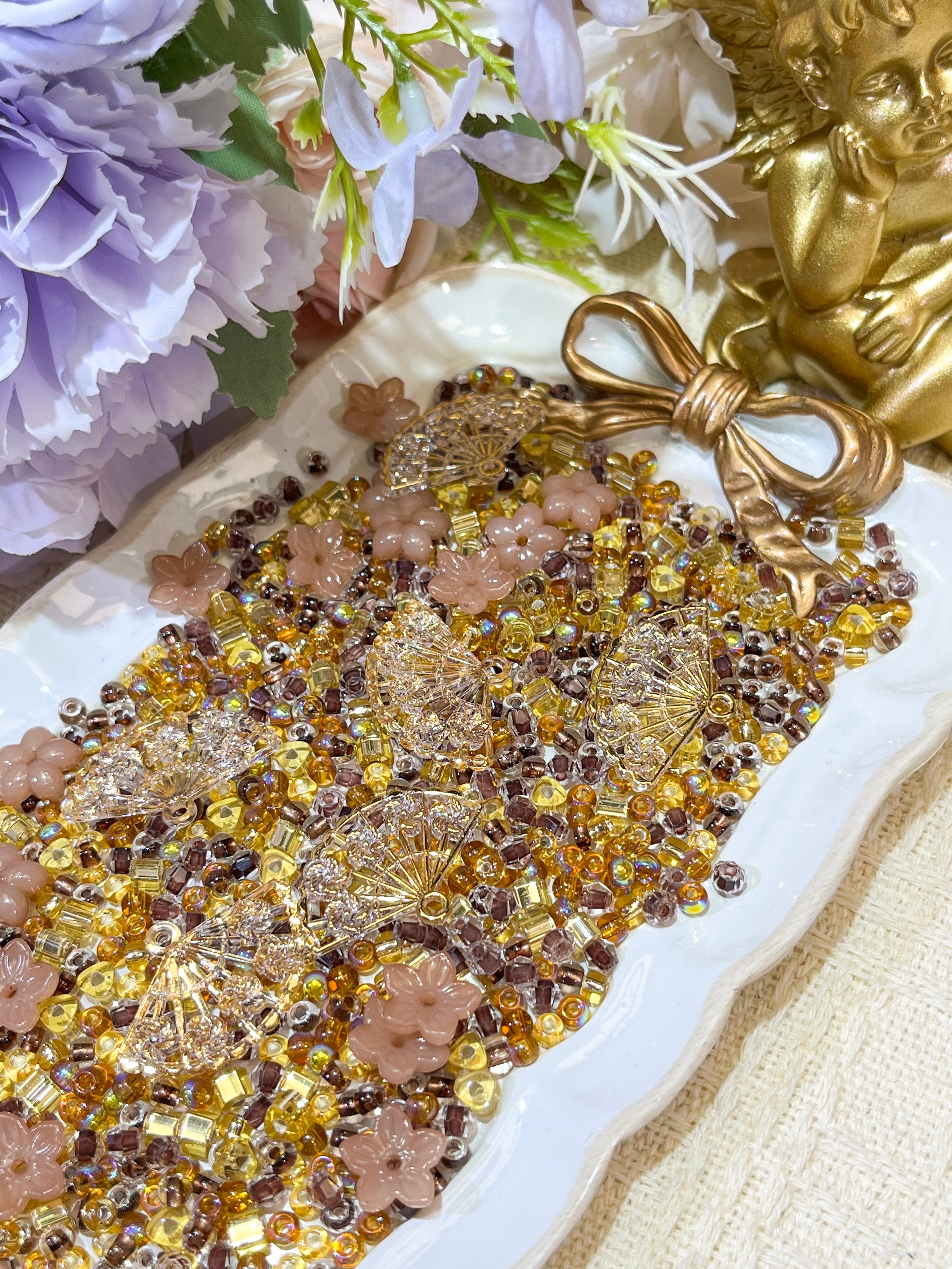 Vintage Luxe - Cuentas de semillas Mini cuentas de alta calidad - Shine Shine DIY