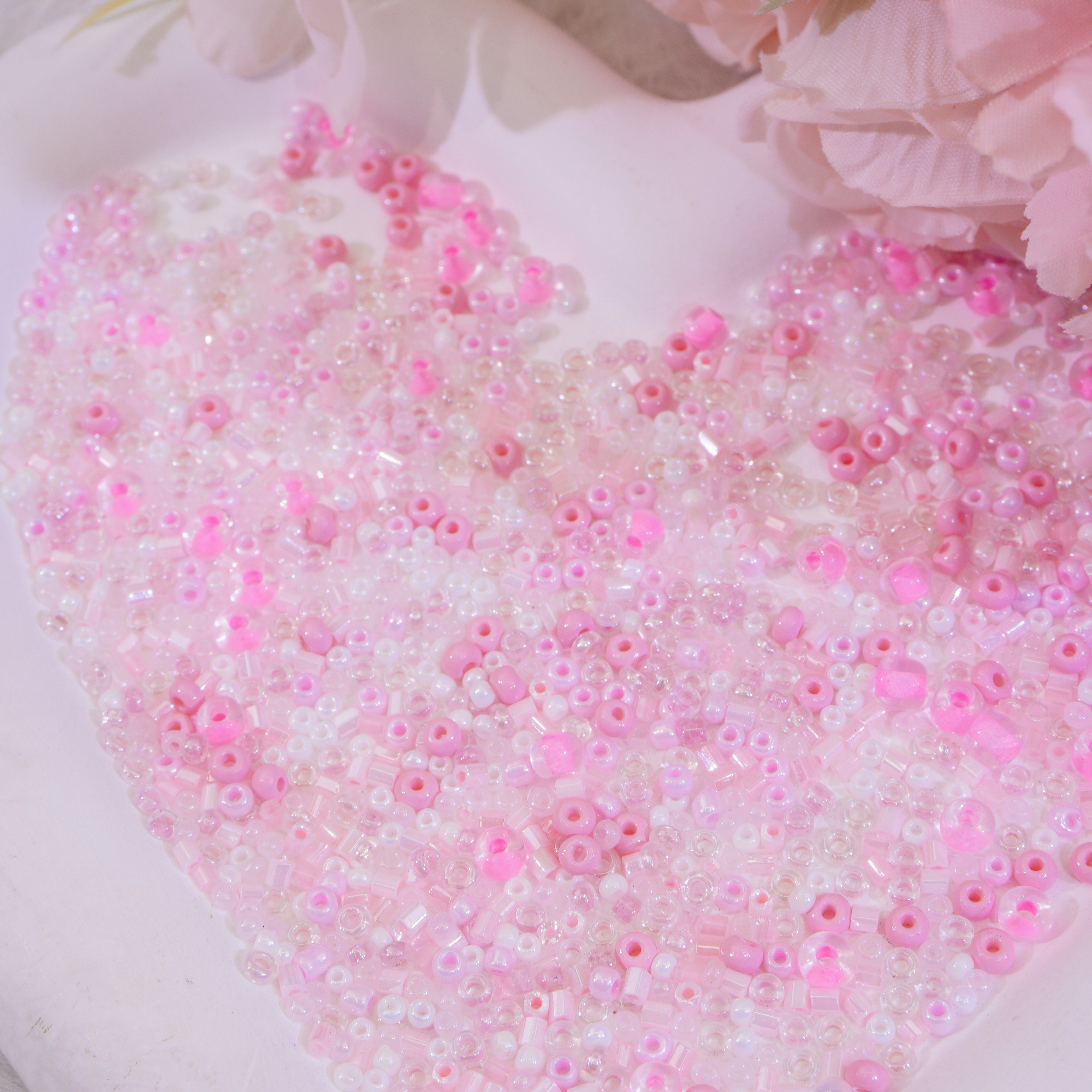 Cream Soda - mini cuentas de semillas