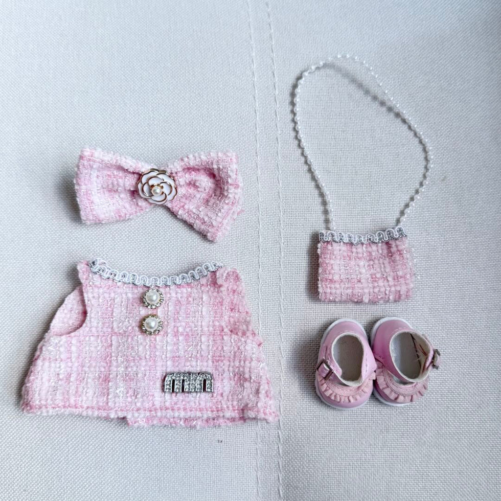 ชุดเครื่องรางลูกไม้ลอยน้ำสำหรับตุ๊กตาขนาด 17 ซม. (Labubu-Optimized Fit)