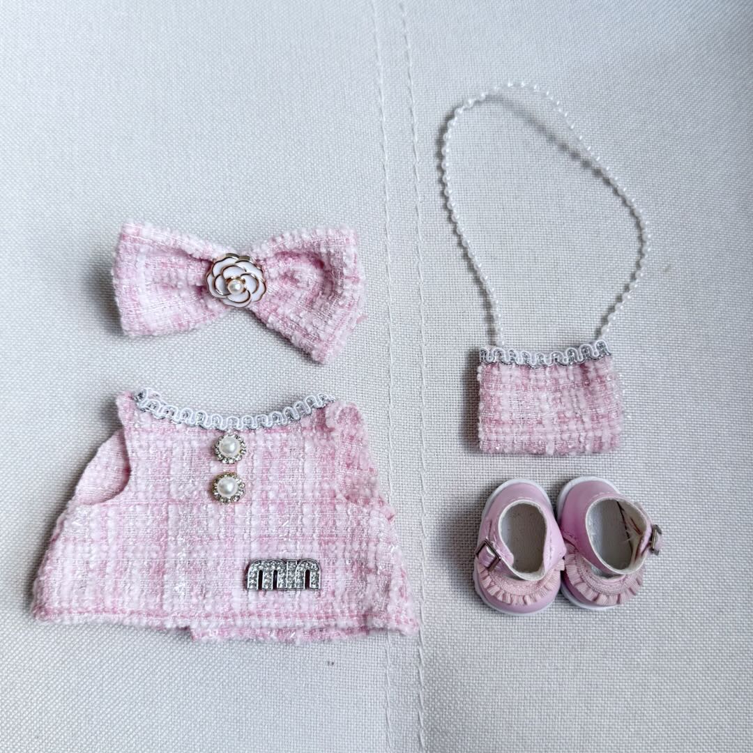 ชุดเครื่องรางลูกไม้ลอยน้ำสำหรับตุ๊กตาขนาด 17 ซม. (Labubu-Optimized Fit)