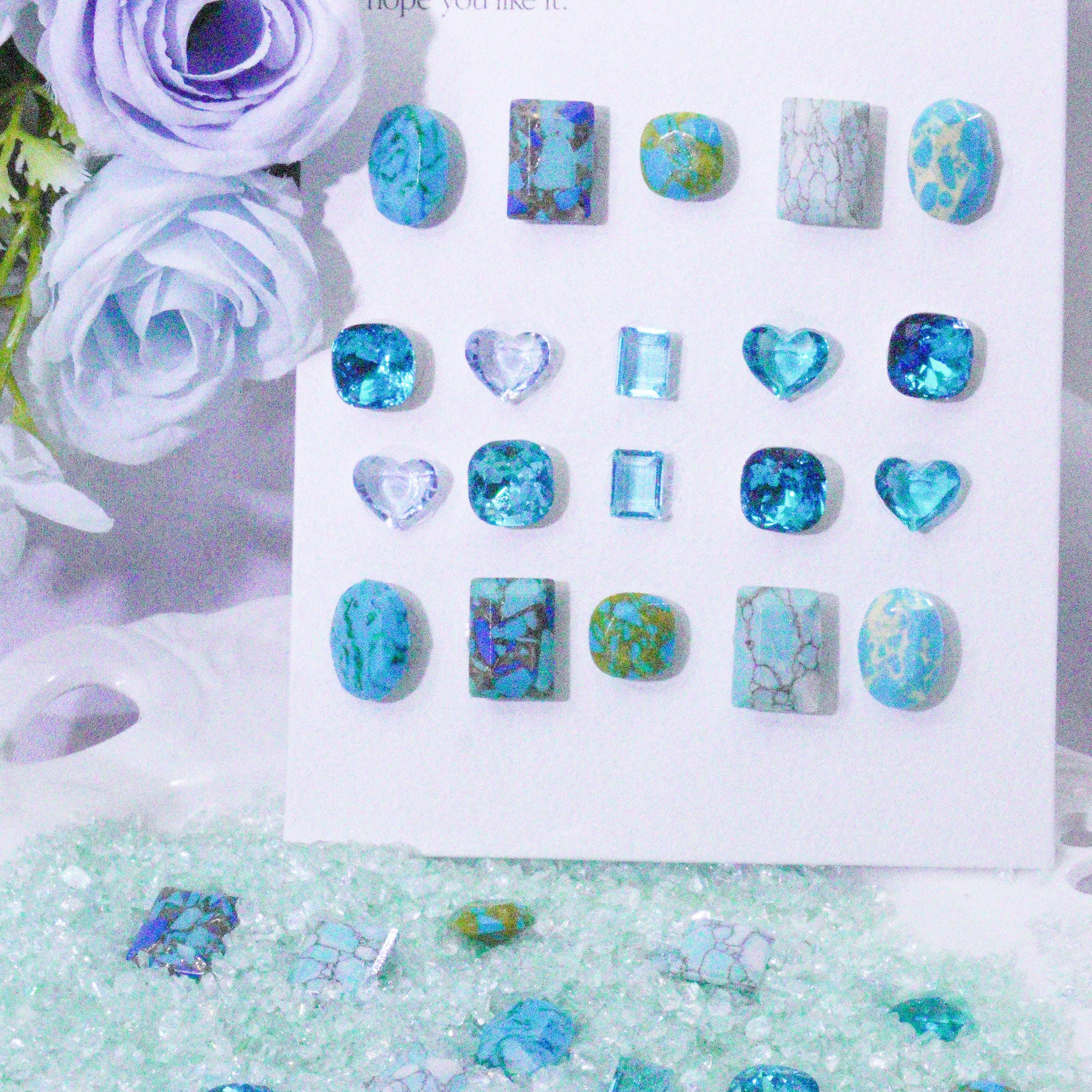 Blue Planet-Shine Shine k9 DIY Nail Charms