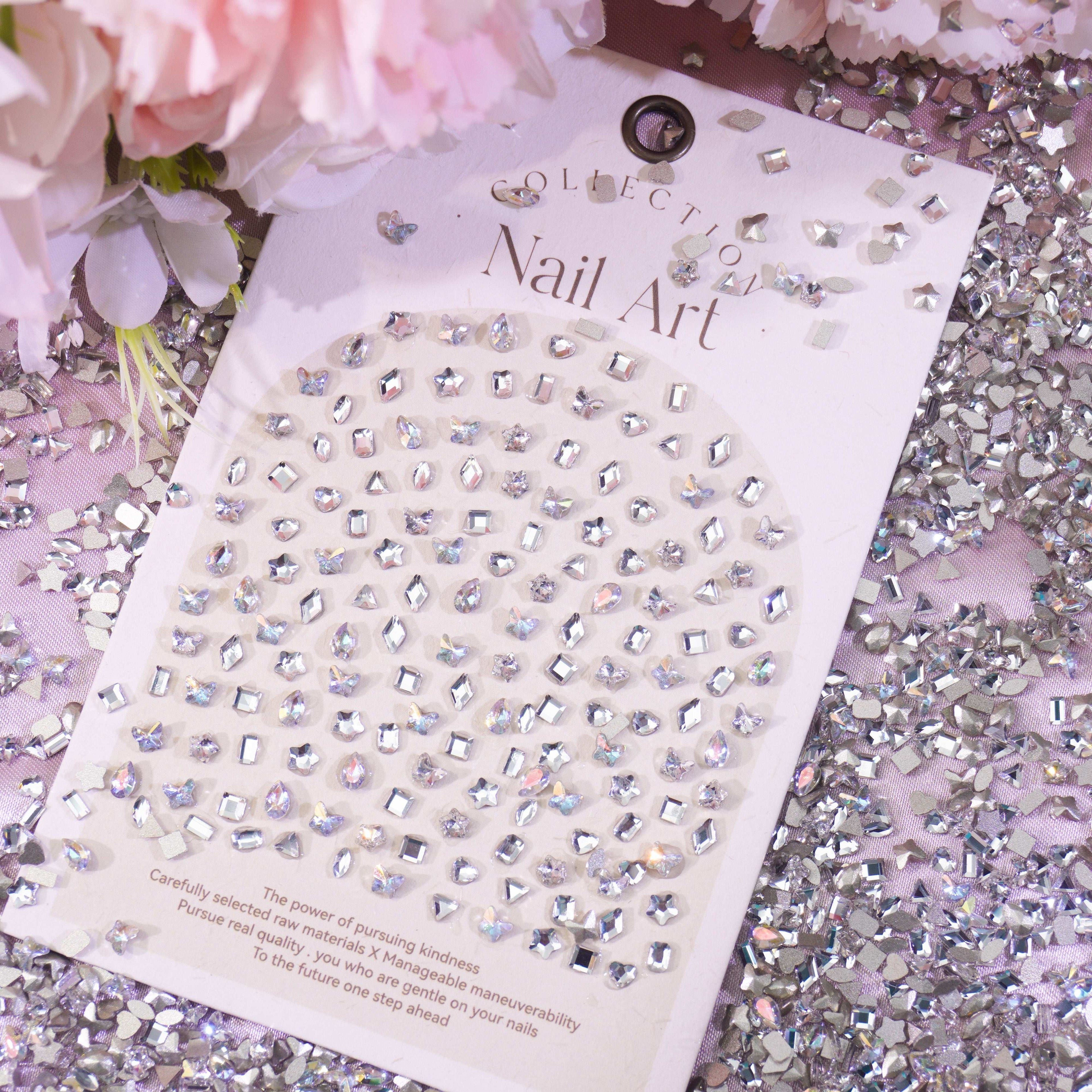 Crystal Glitz -Shine Shine DIY Nail Charms Nail Art Nail Care Nail Polish Cutics Manicure