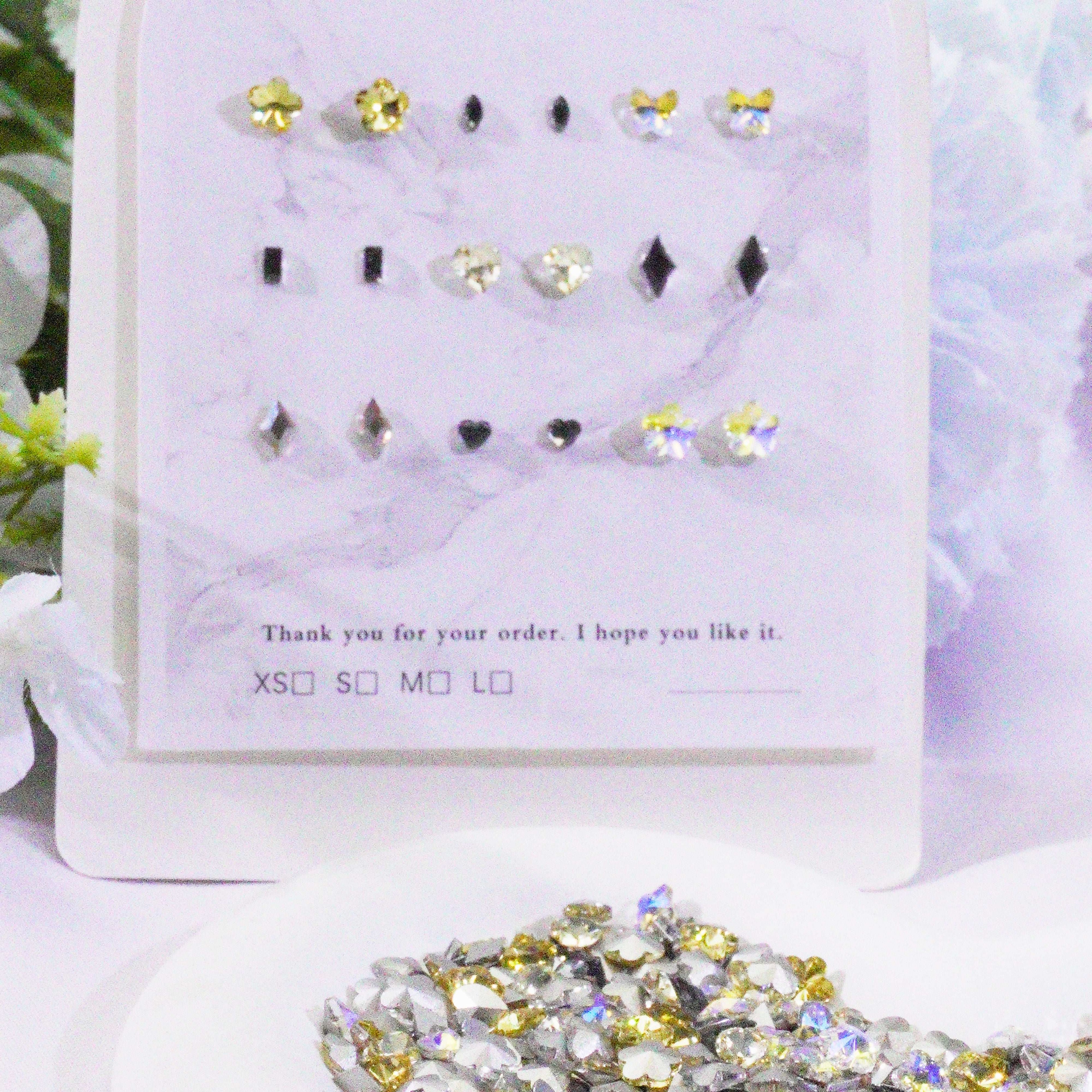 Angelic Whisper -Shine Shine DIY K9 Nail Charms