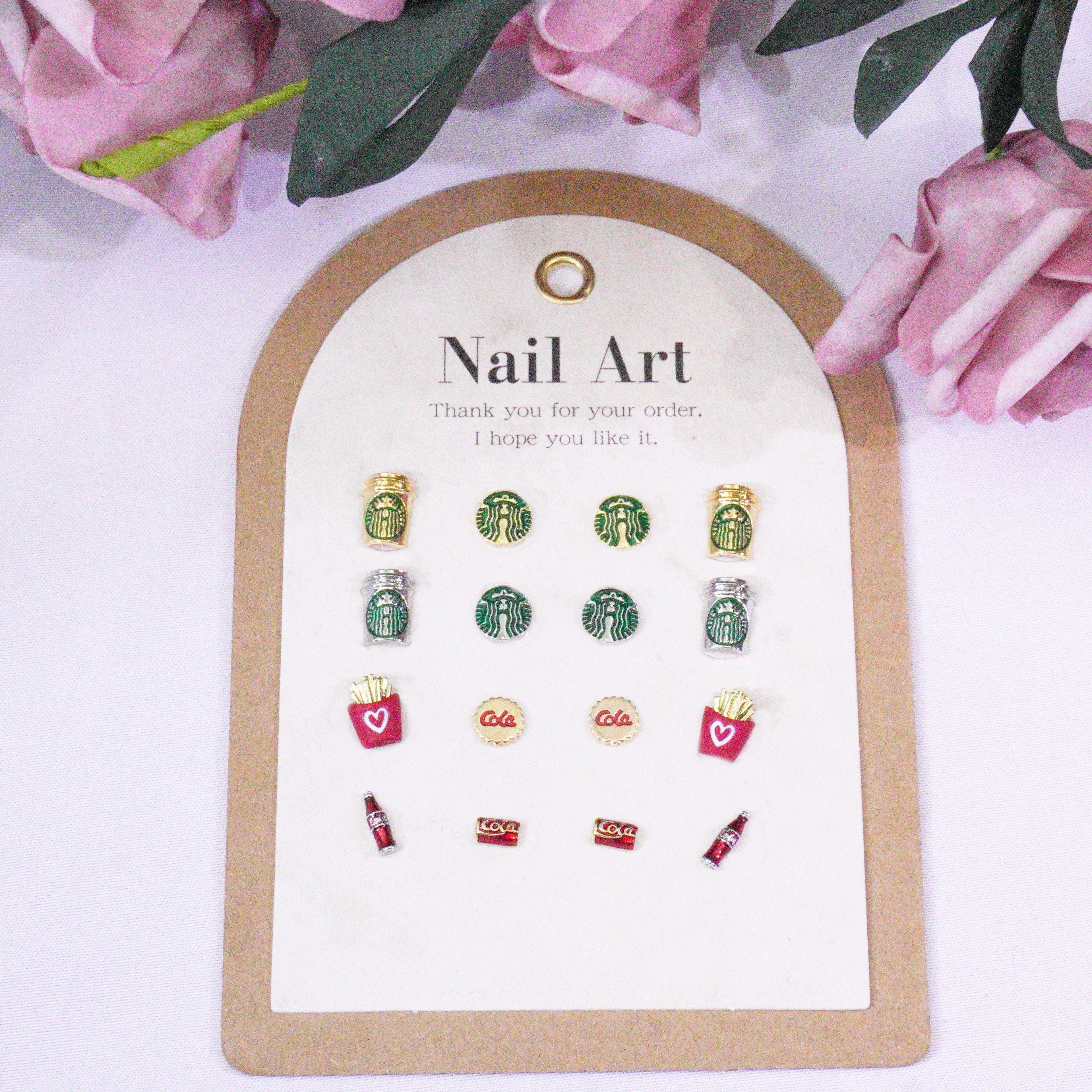 Chips & Sips-Shine Shine DIY Metal Nail Charms