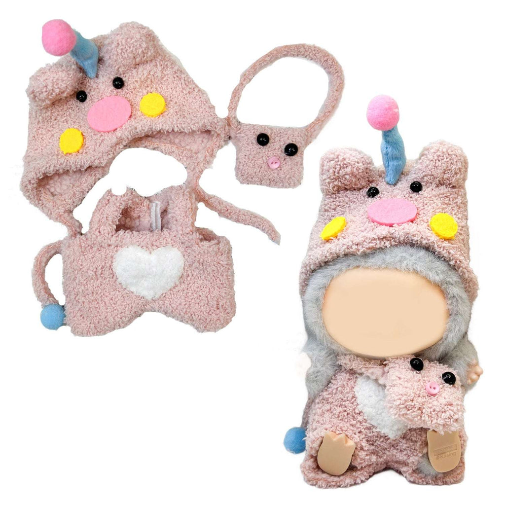 Krising Plush Set-for 17cm Dolls (Labubu-Optimized Fit)