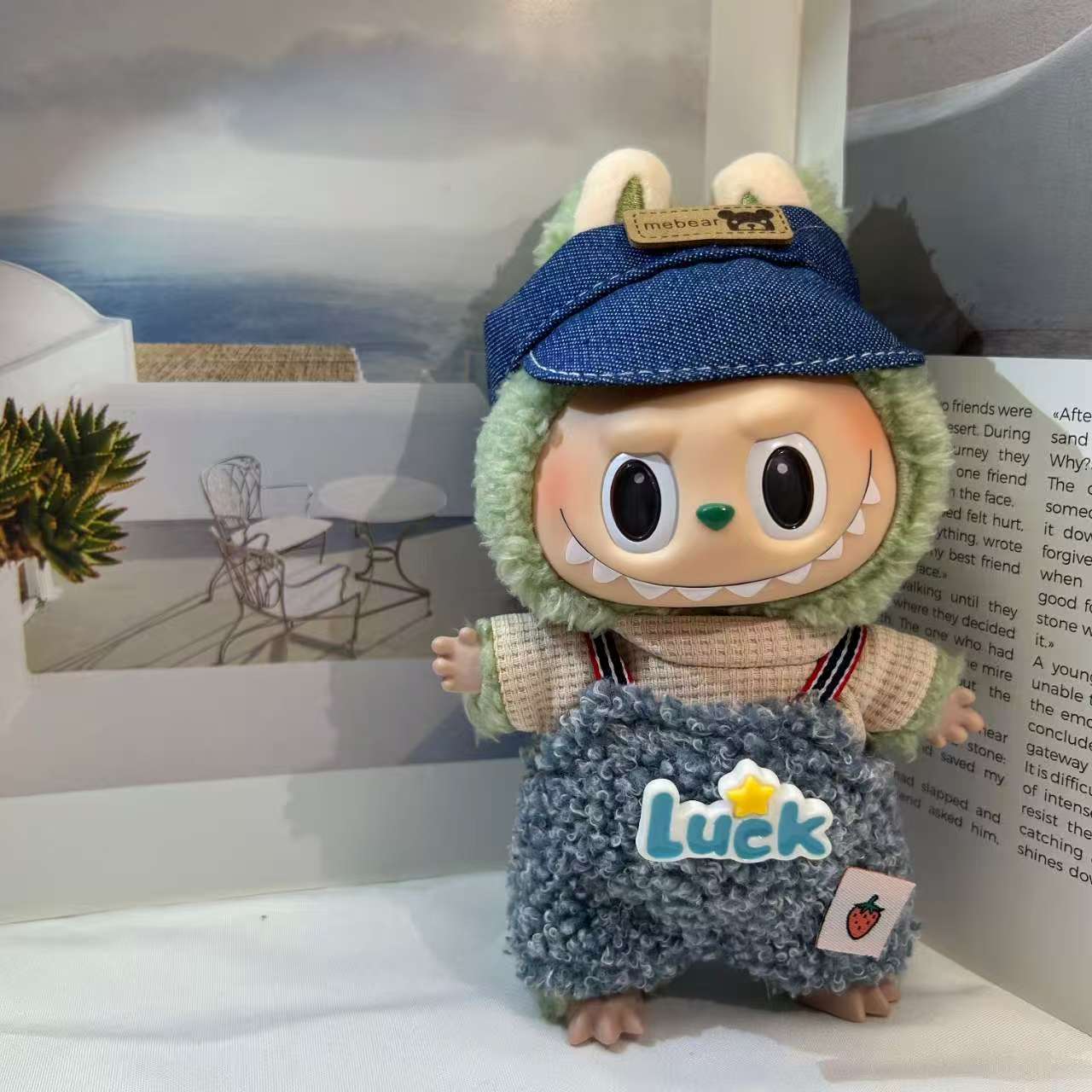 [WY-12]Blueberry Luck Charm set-for 17cm Dolls (Labubu-Optimized Fit)