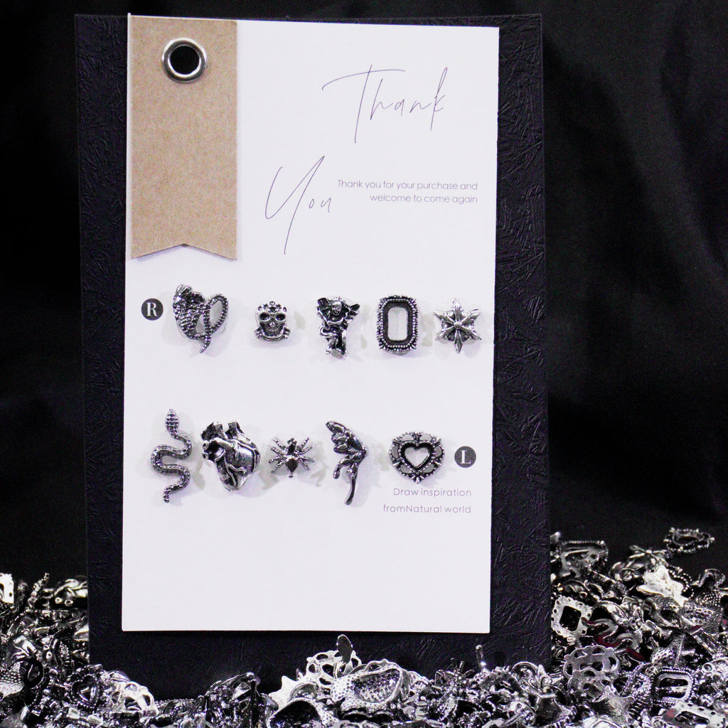 Viper's Embrace-Shine Shine DIY Metal  Nail Charms