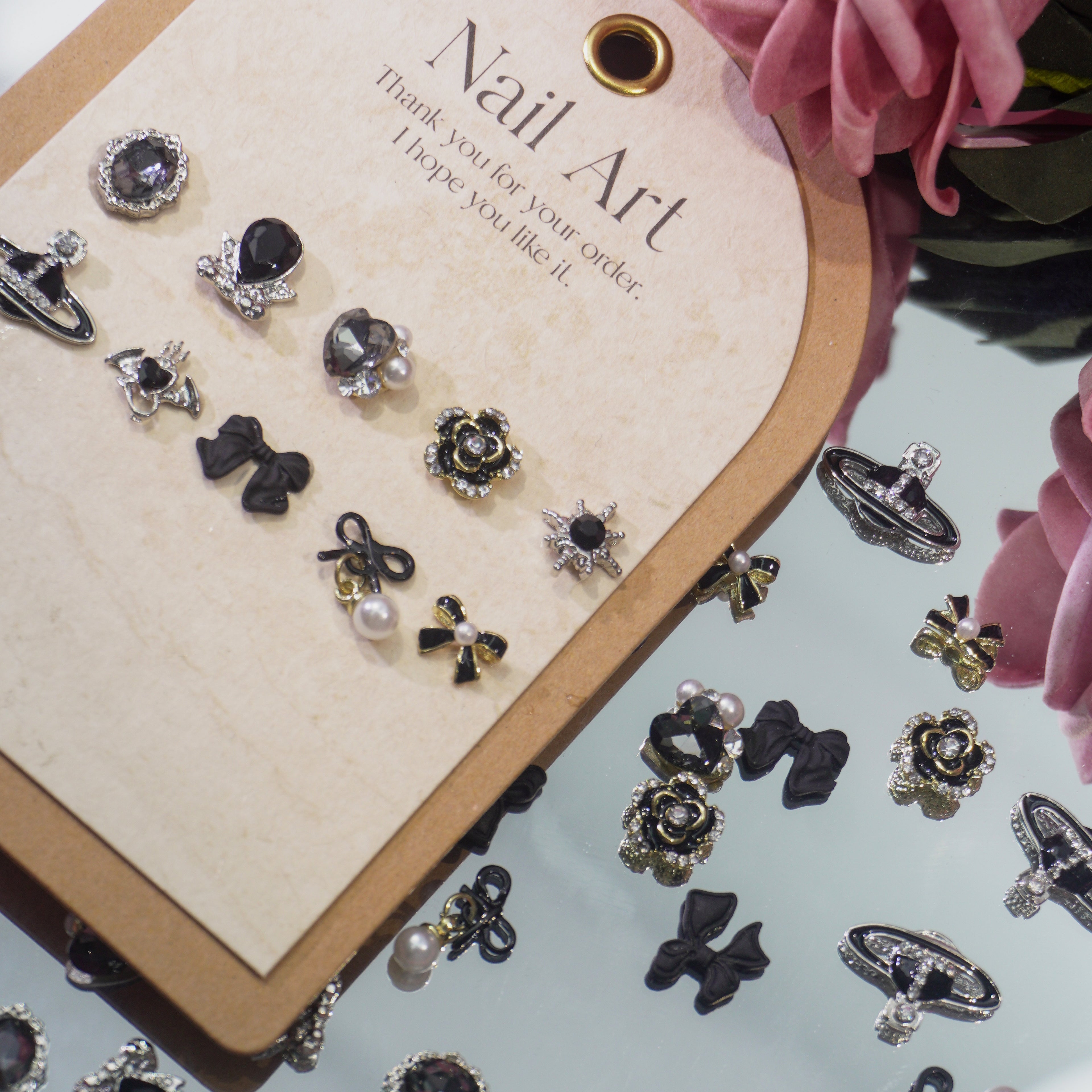 Elegant Princess -Shine Shine DIY Metal Nail Charms