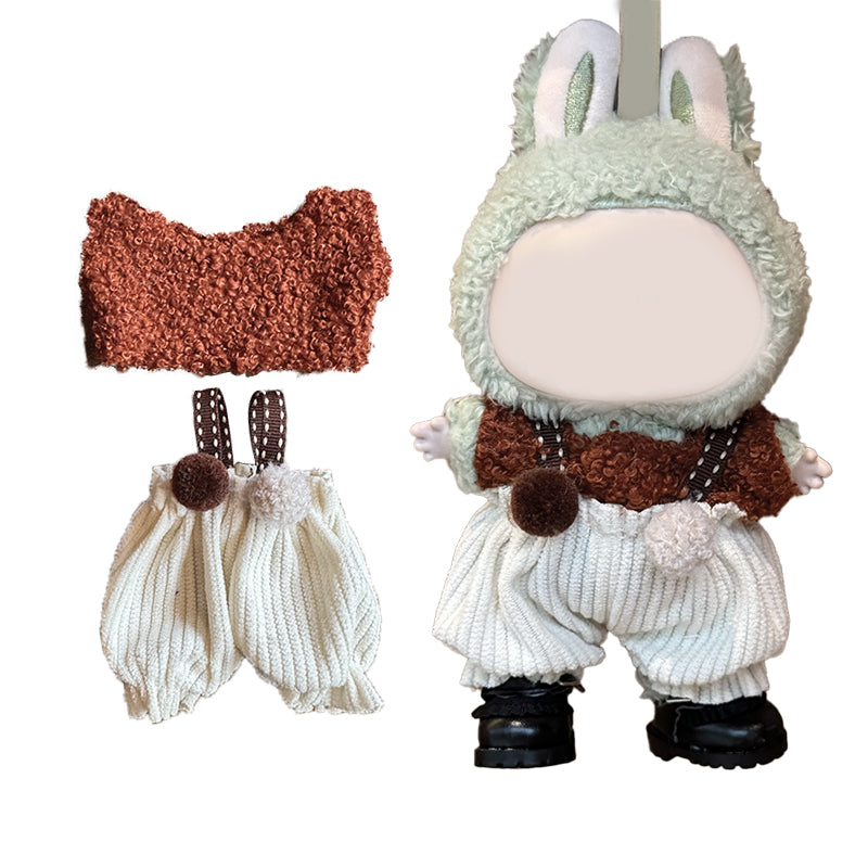 [WY-17]Mossy Stitches set-for 17cm Dolls (Labubu-Optimized Fit）
