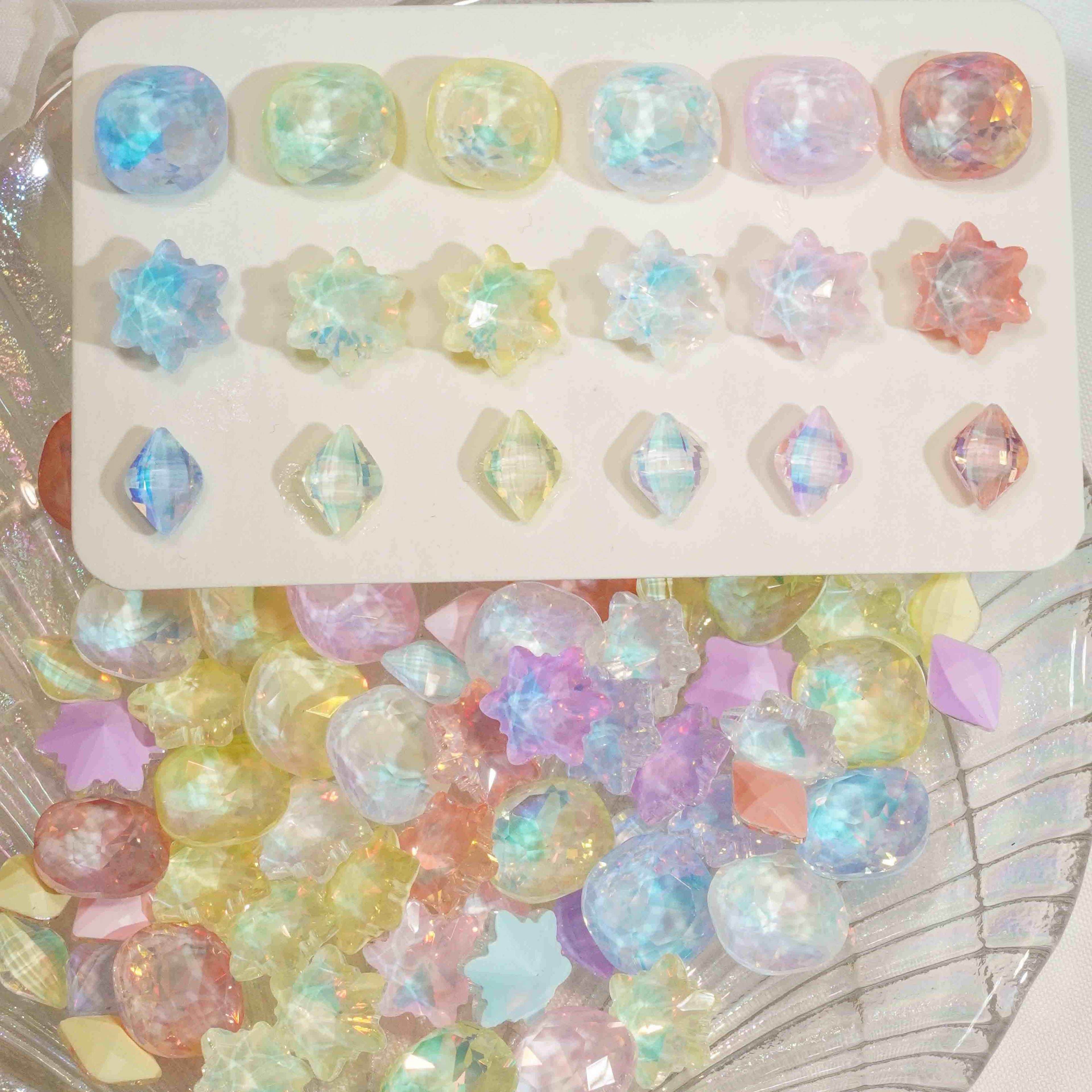 Caramel Macaron-Shine Shine DIY Nails/Charms