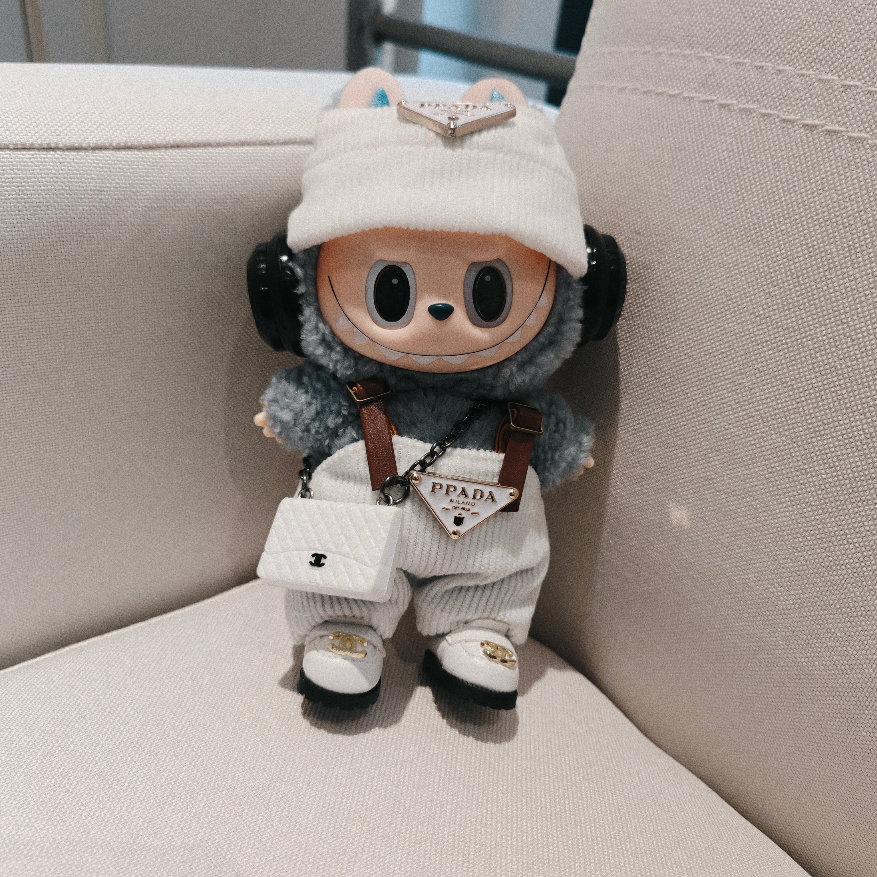 [WY-54]Pada Pant Set-for 17cm Dolls (Labubu-Optimized Fit)