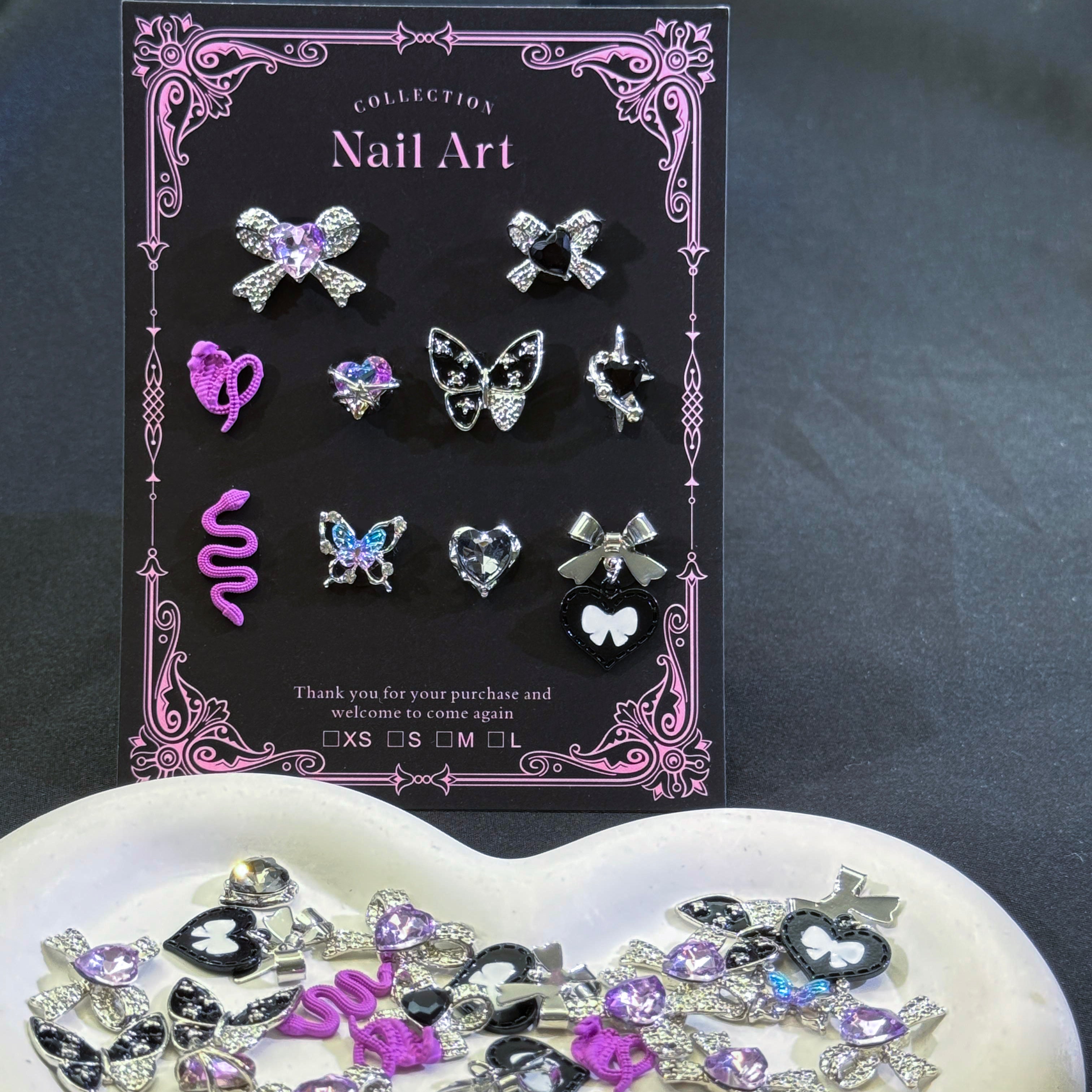 Alas Astrales - Adornos metálicos para uñas "Shine Shine"