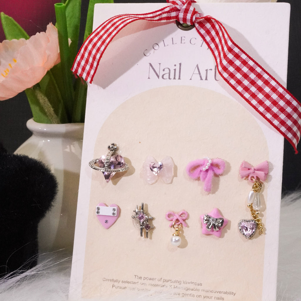 Pink Punk-Shine Shine DIY Metal Nail Charms