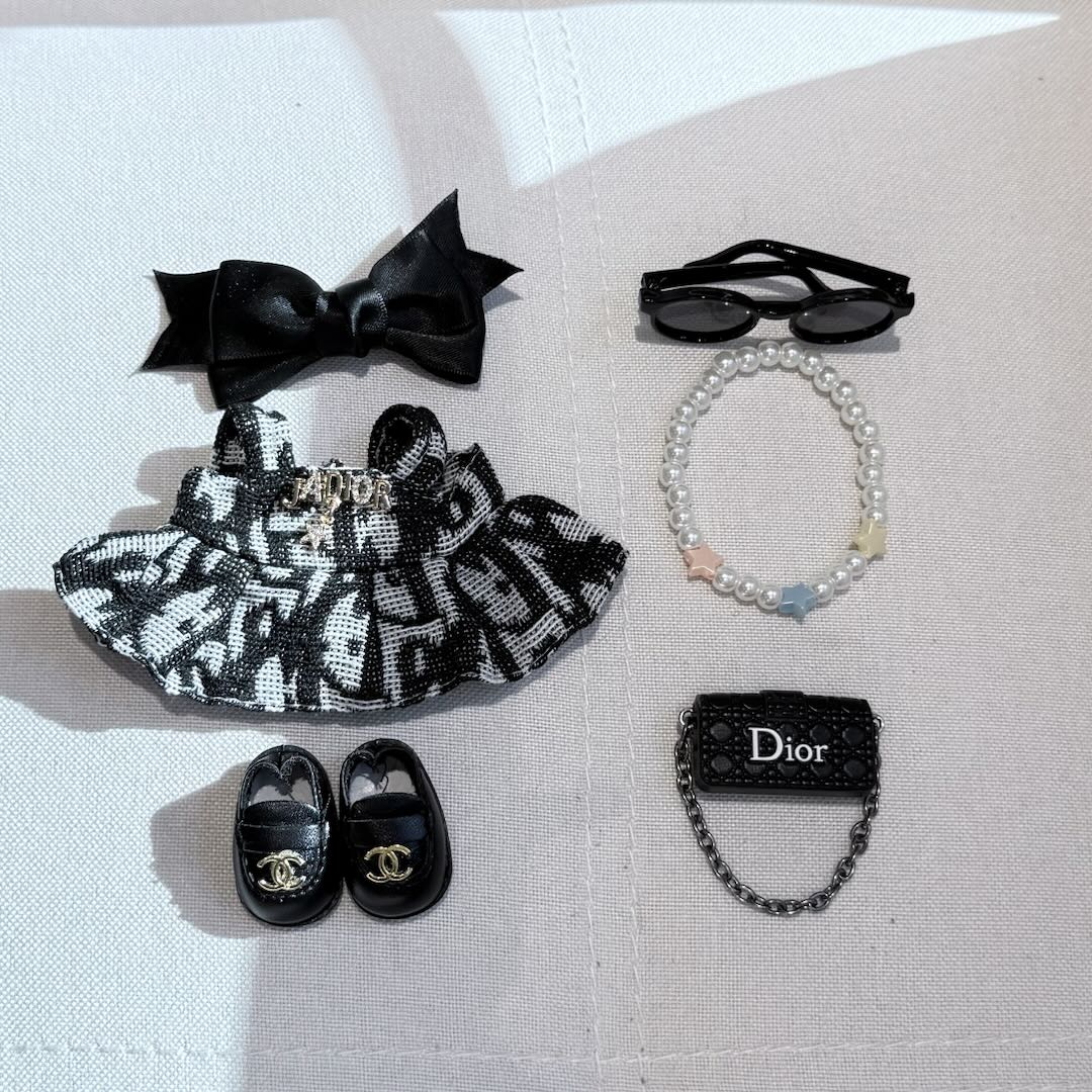 [WY-66]Dainty Delights Set-for 17cm Dolls (Labubu-Optimized Fit)