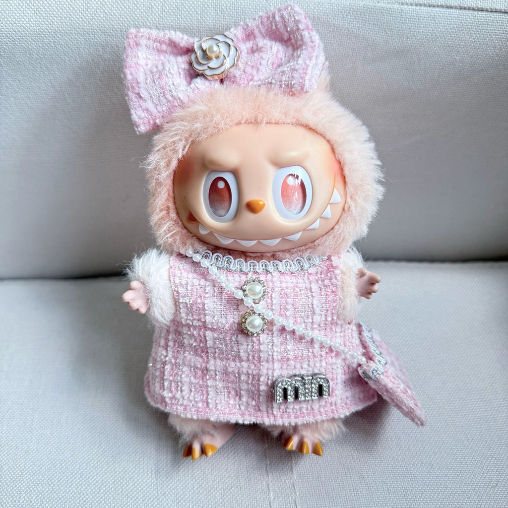 ชุดเครื่องรางลูกไม้ลอยน้ำสำหรับตุ๊กตาขนาด 17 ซม. (Labubu-Optimized Fit)